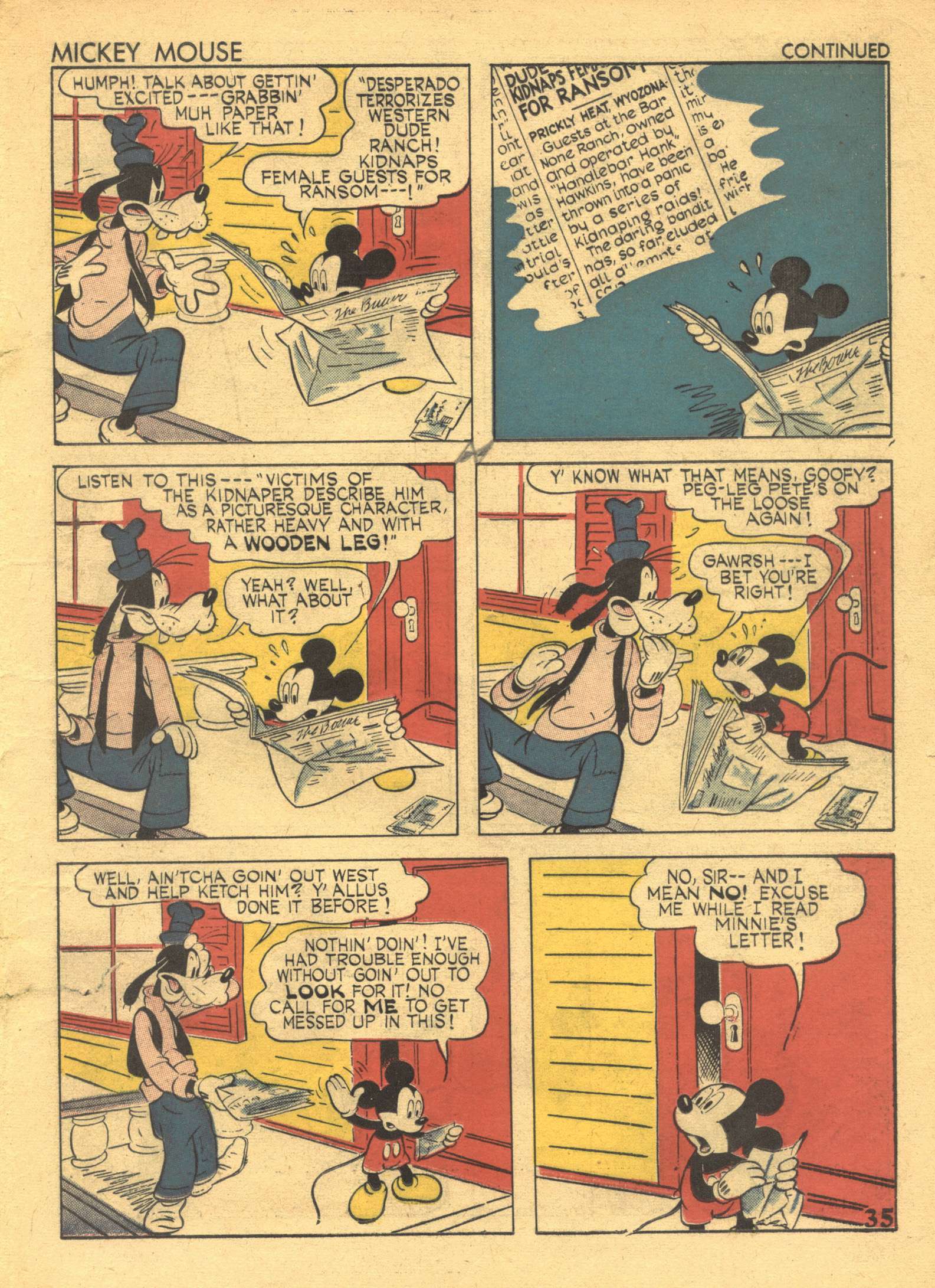 Read online Walt Disney's Comics and Stories comic -  Issue #25 - 38