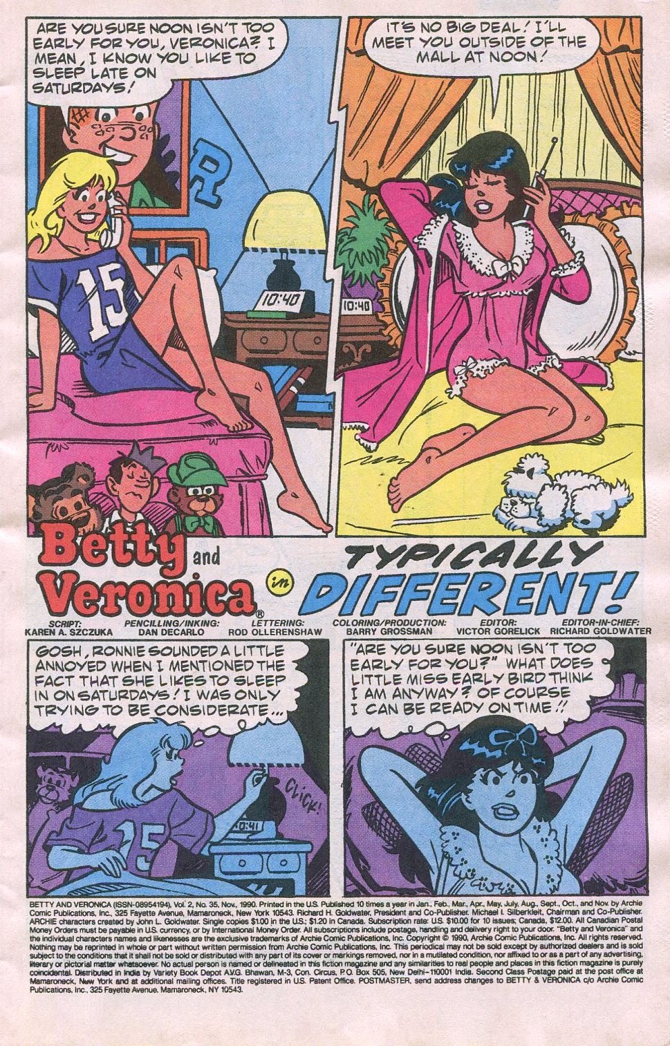 Read online Betty and Veronica (1987) comic -  Issue #35 - 3
