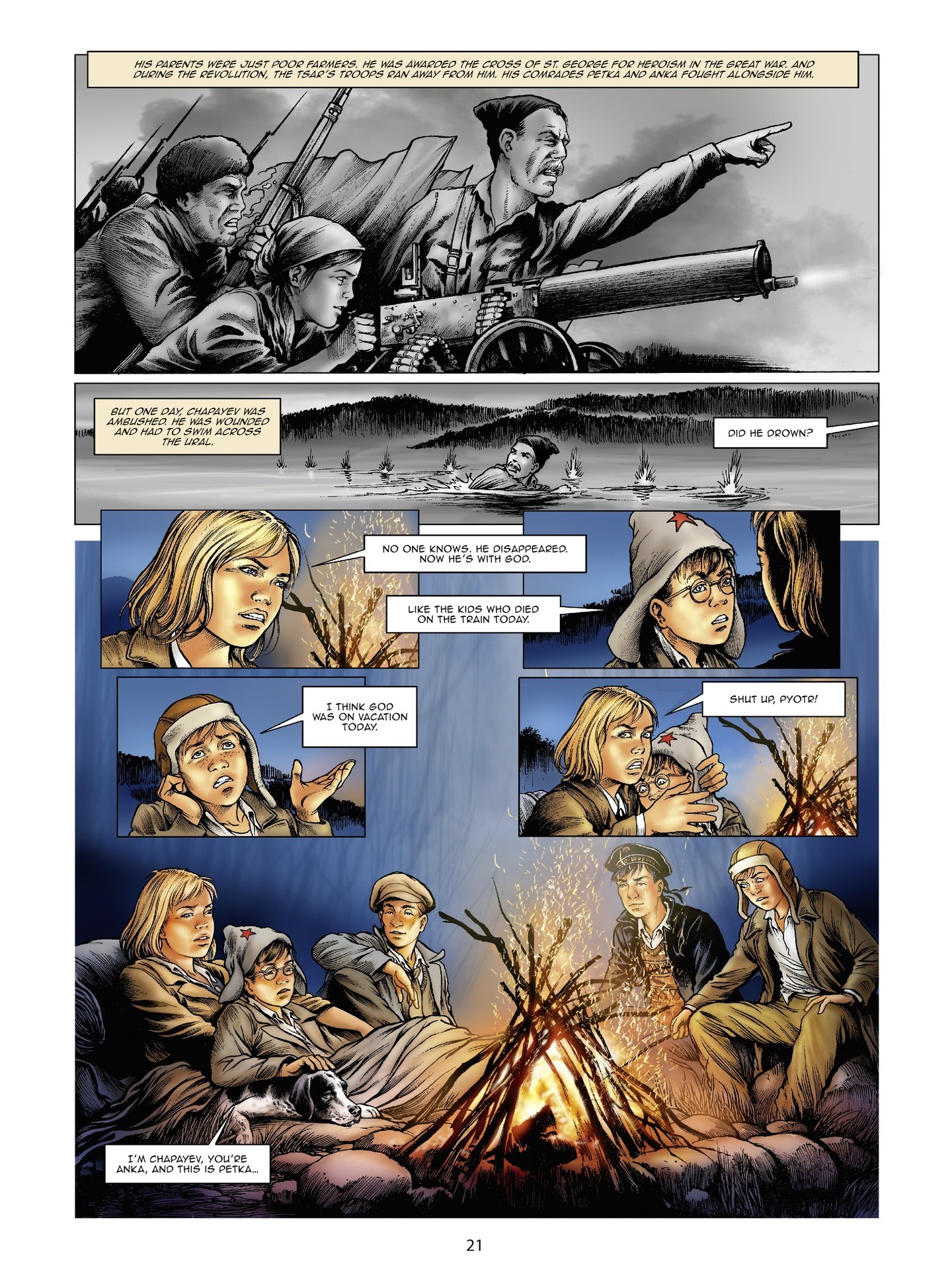 Read online The Lions of Leningrad comic -  Issue #1 - 22