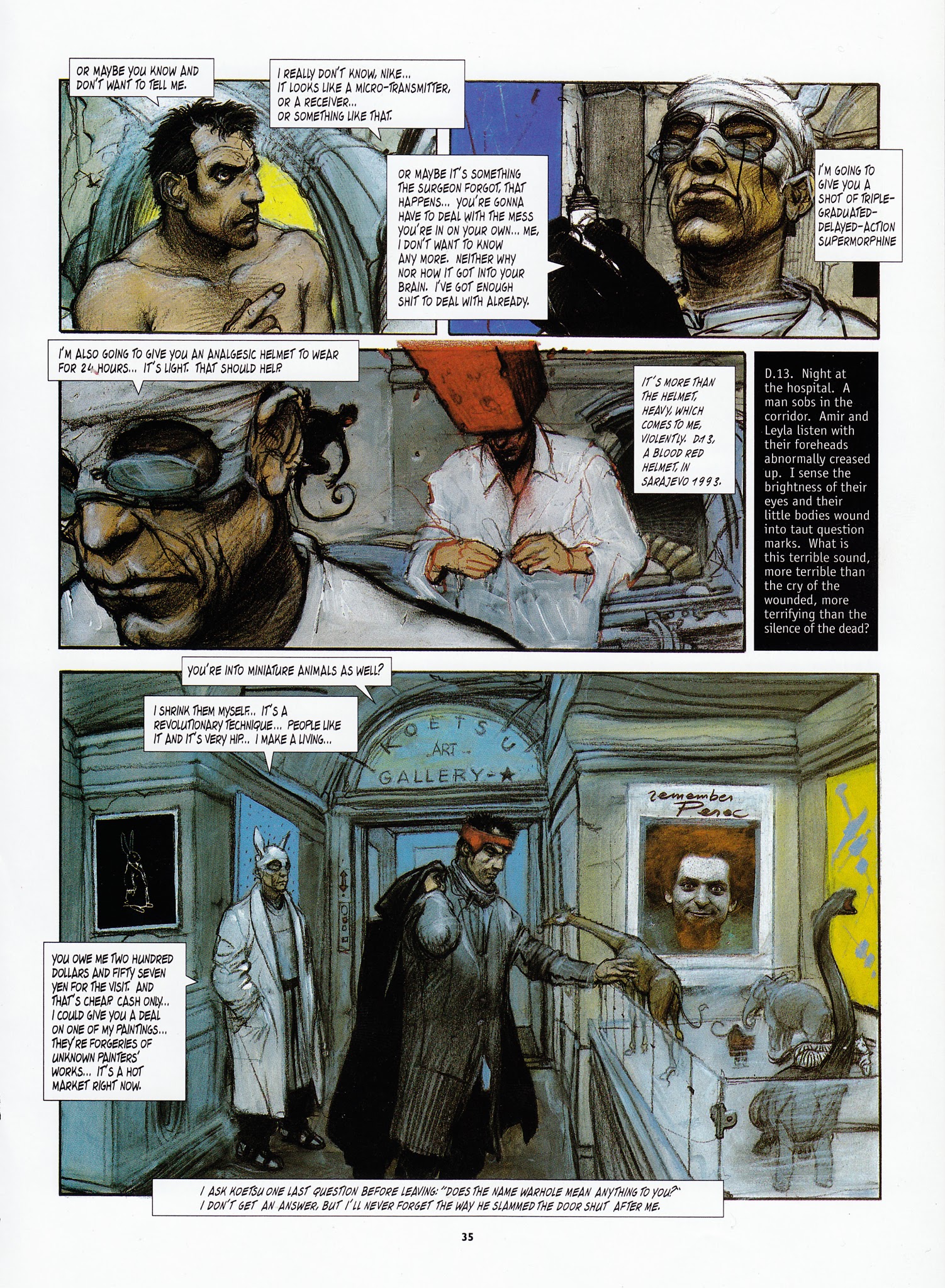 Read online The Bilal Library comic -  Issue # TPB 1 - 33