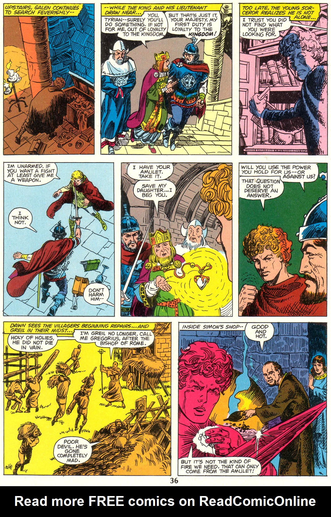 Read online Marvel Comics Super Special comic -  Issue #20 - 36