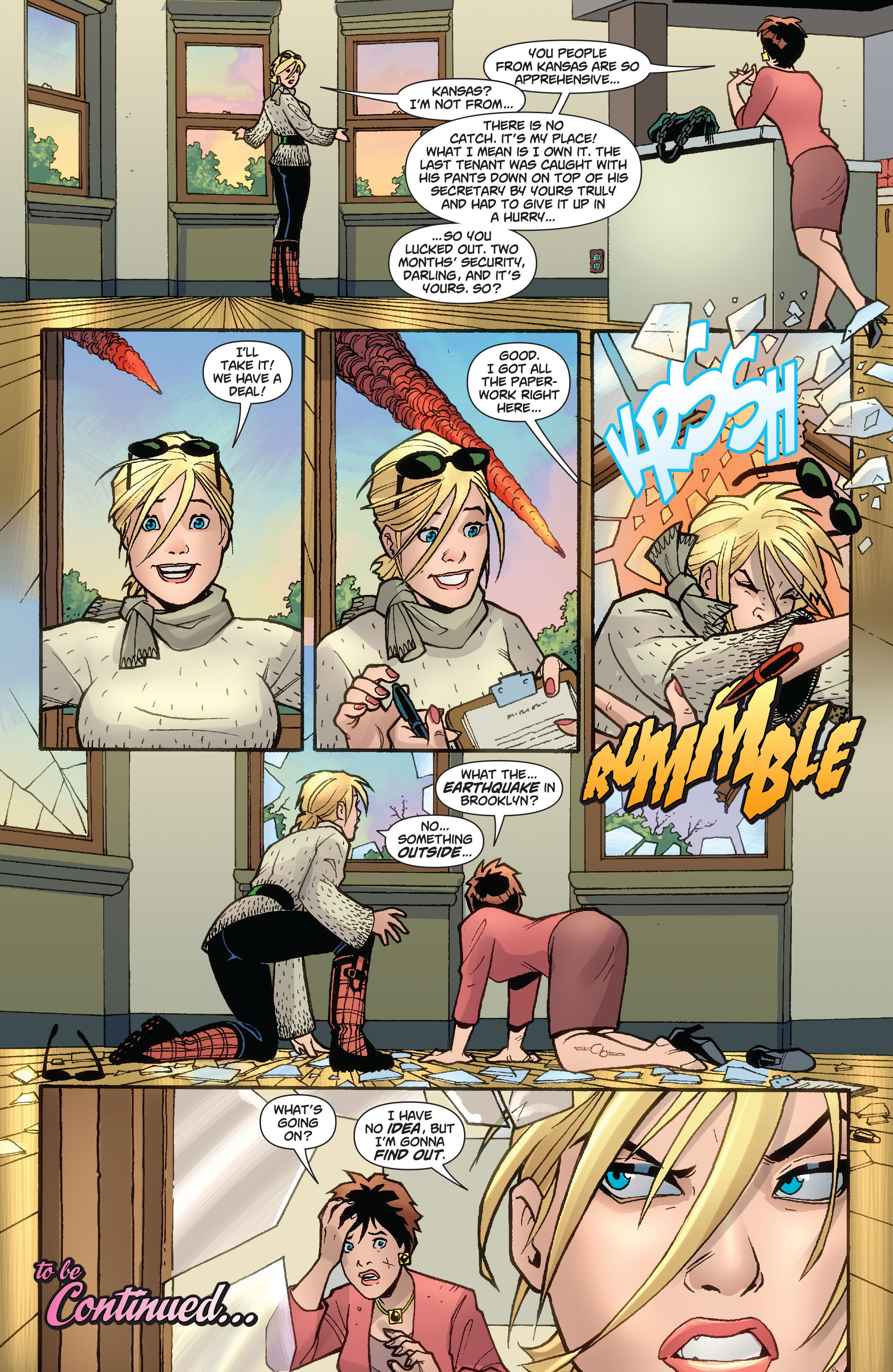 Read online Power Girl (2009) comic -  Issue #4 - 24