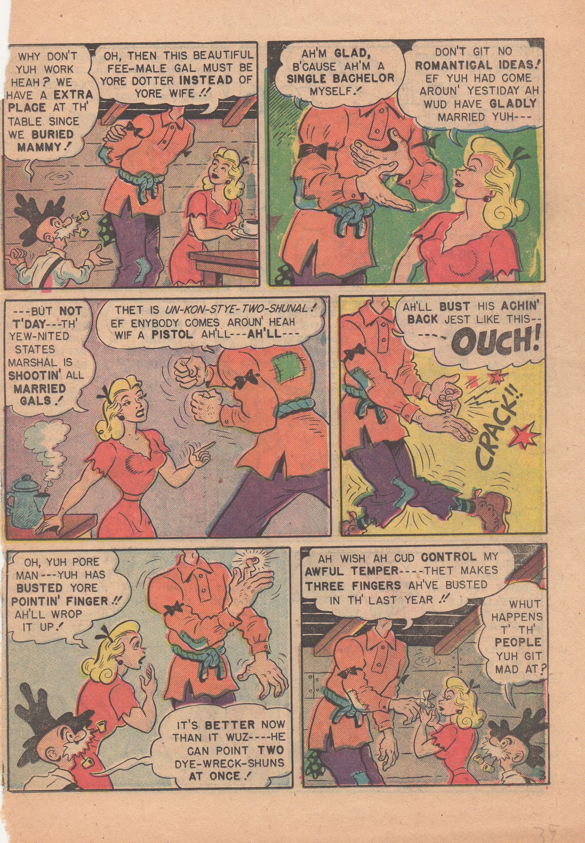 Read online Babe (1948) comic -  Issue #5 - 39