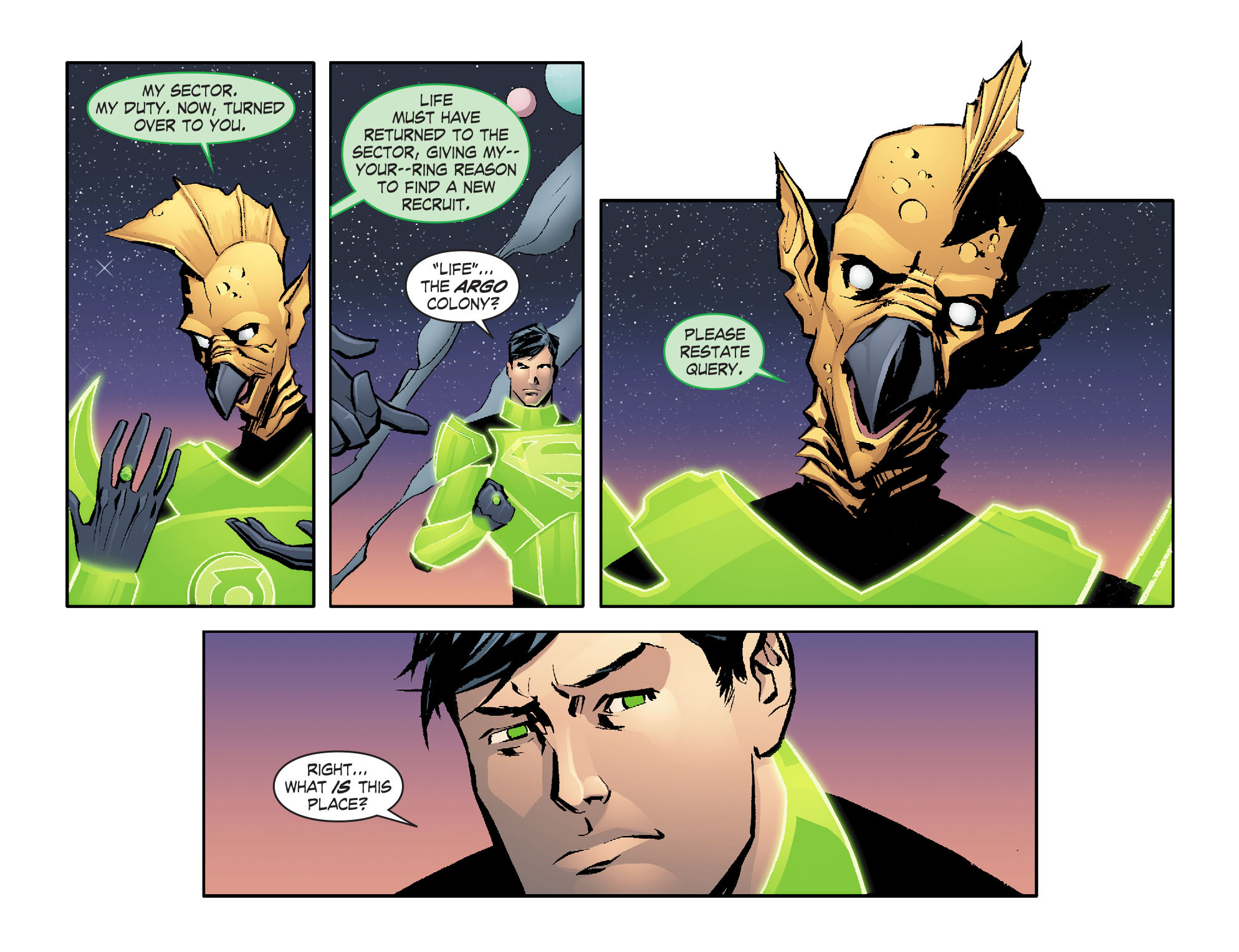 Read online Smallville: Lantern [I] comic -  Issue #3 - 12