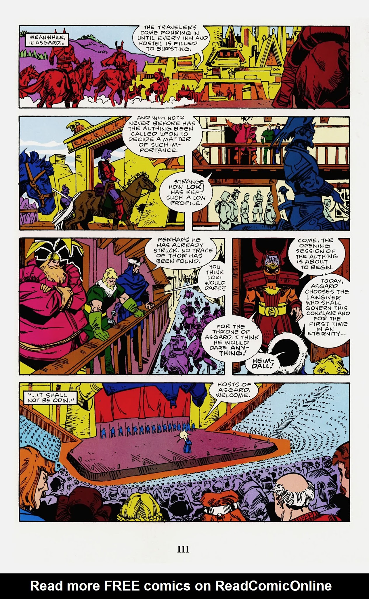 Read online Thor Visionaries: Walter Simonson comic -  Issue # TPB 3 - 113