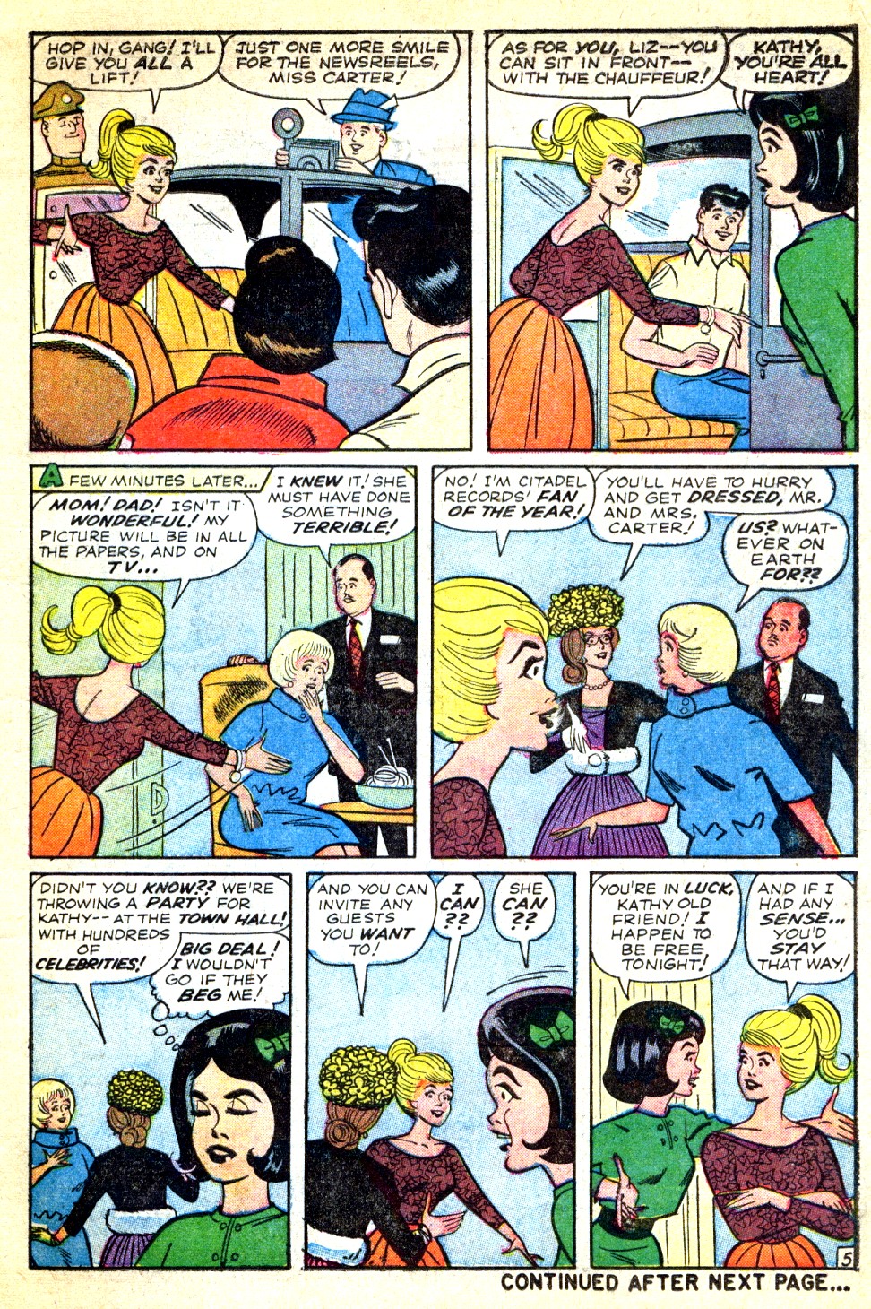 Read online Kathy (1959) comic -  Issue #24 - 7