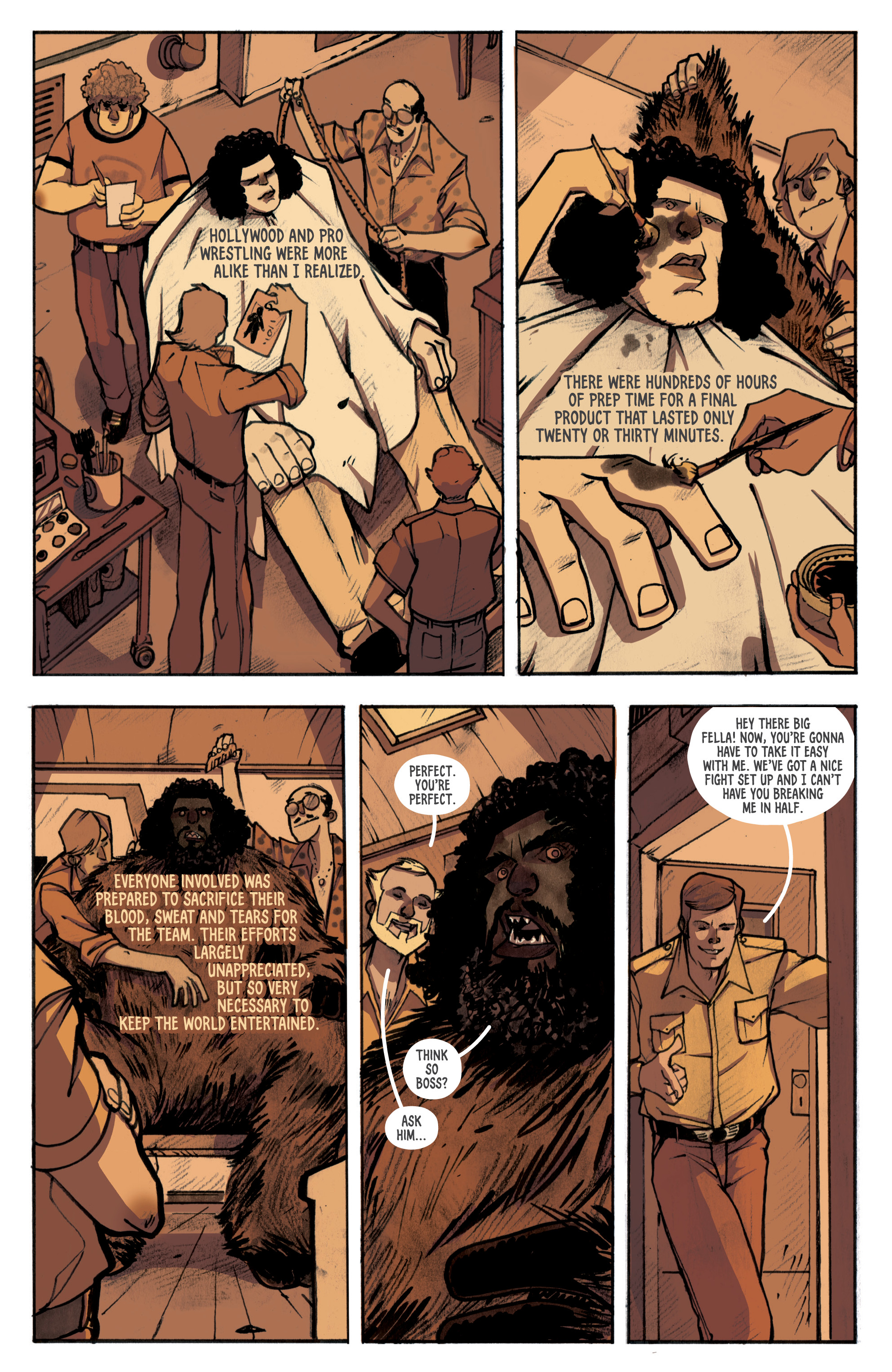 Read online Andre the Giant: Closer To Heaven comic -  Issue # TPB - 45