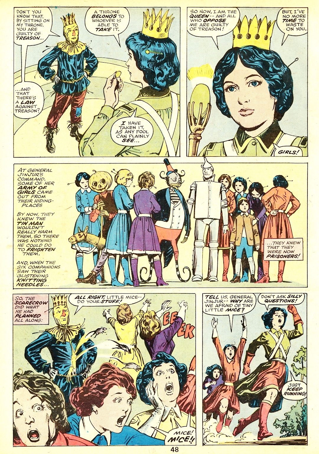Read online Marvel Treasury of Oz comic -  Issue #1 - 47