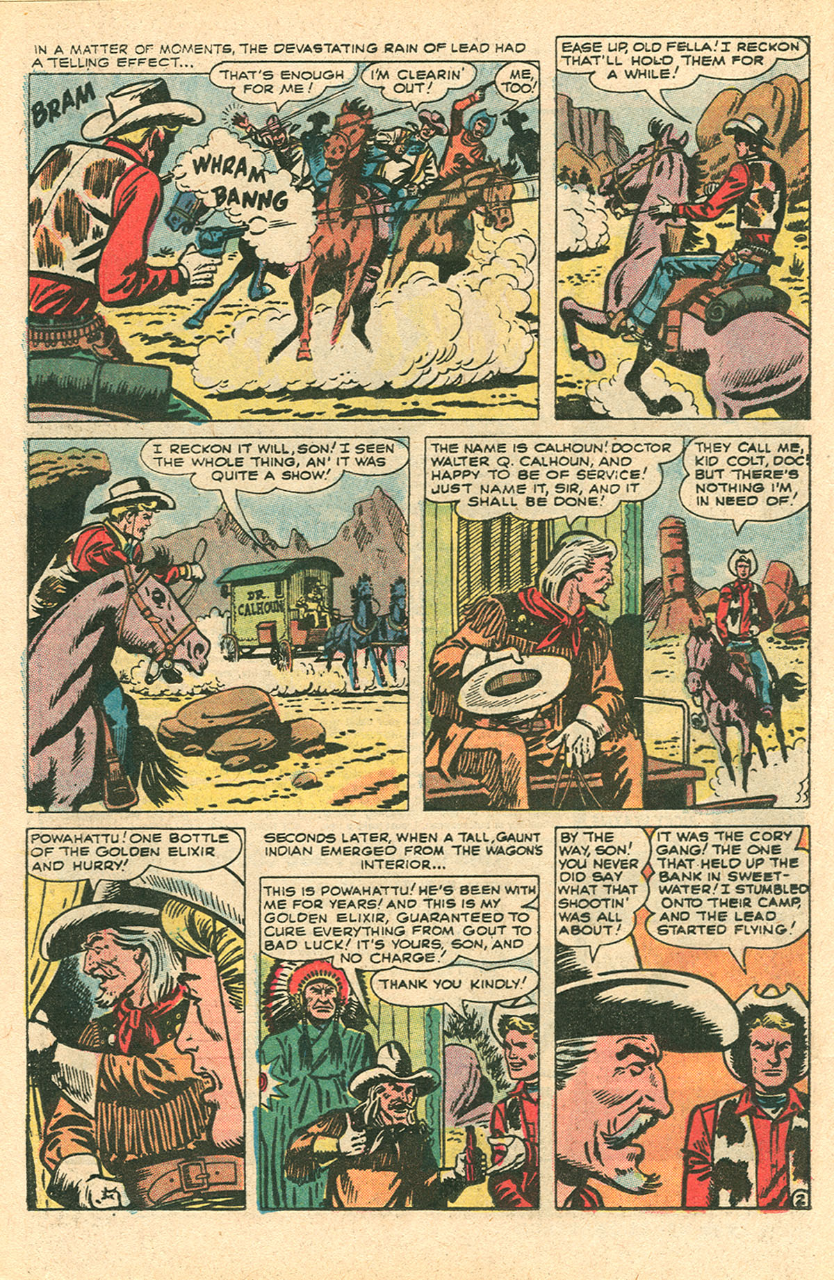 Read online Kid Colt Outlaw comic -  Issue #163 - 16