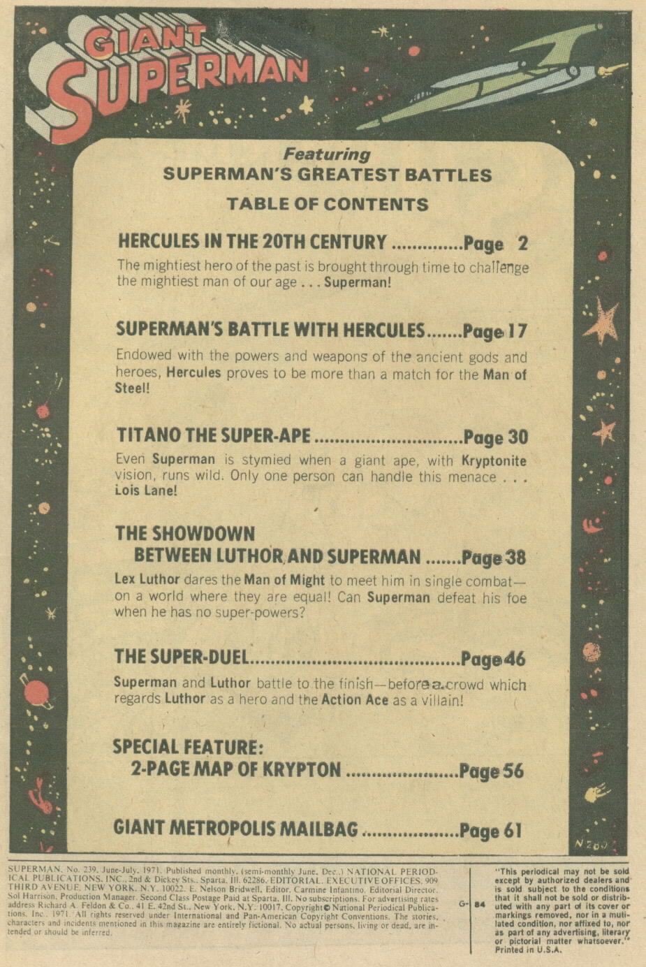 Read online Superman (1939) comic -  Issue #239 - 3