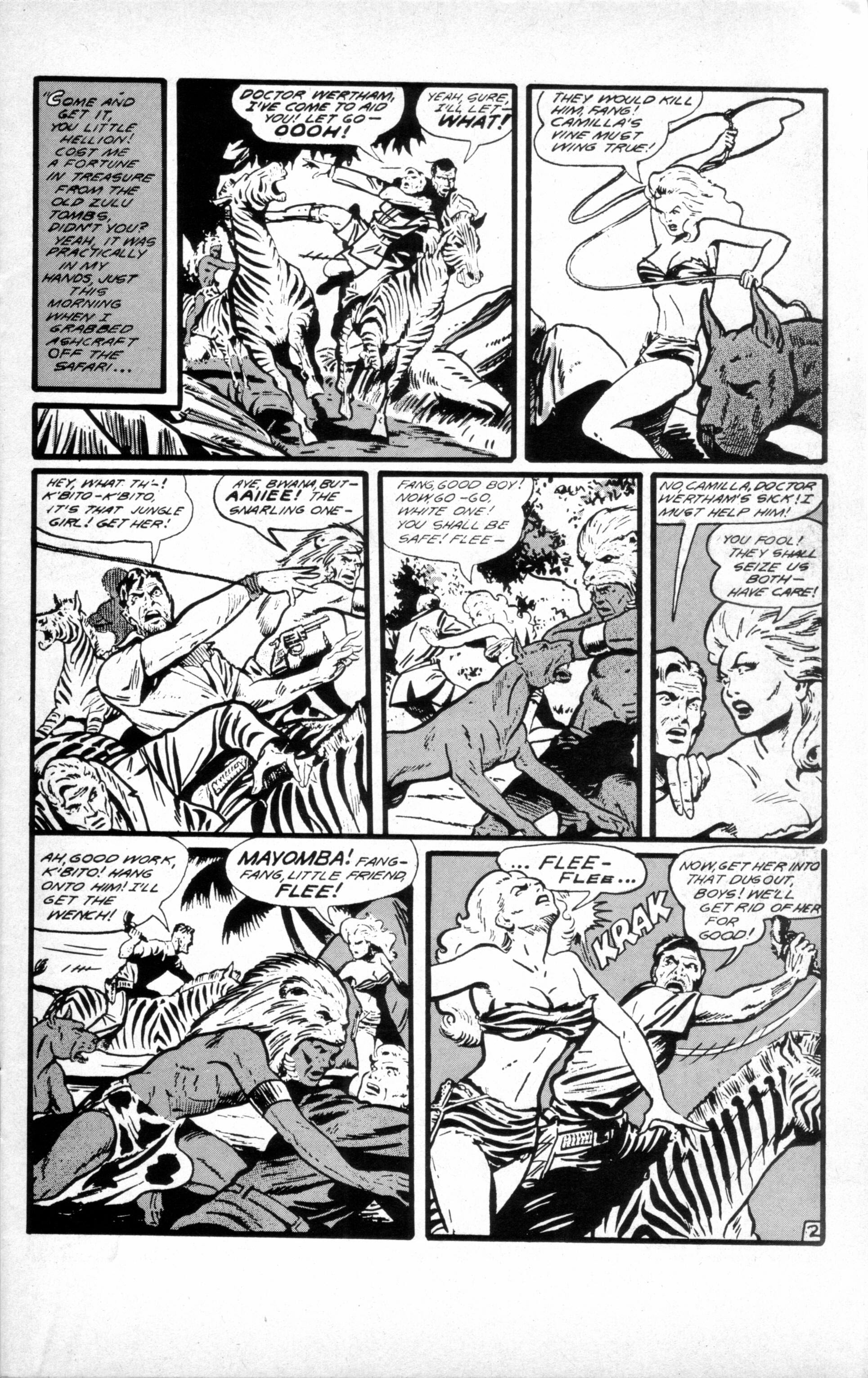 Read online Jungle Girls (1988) comic -  Issue #9 - 15