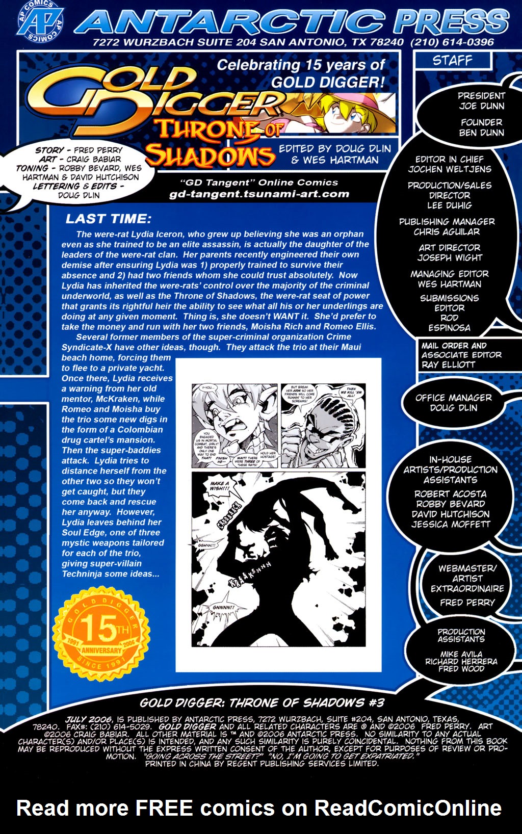 Read online Gold Digger: Throne of Shadows comic -  Issue #3 - 2