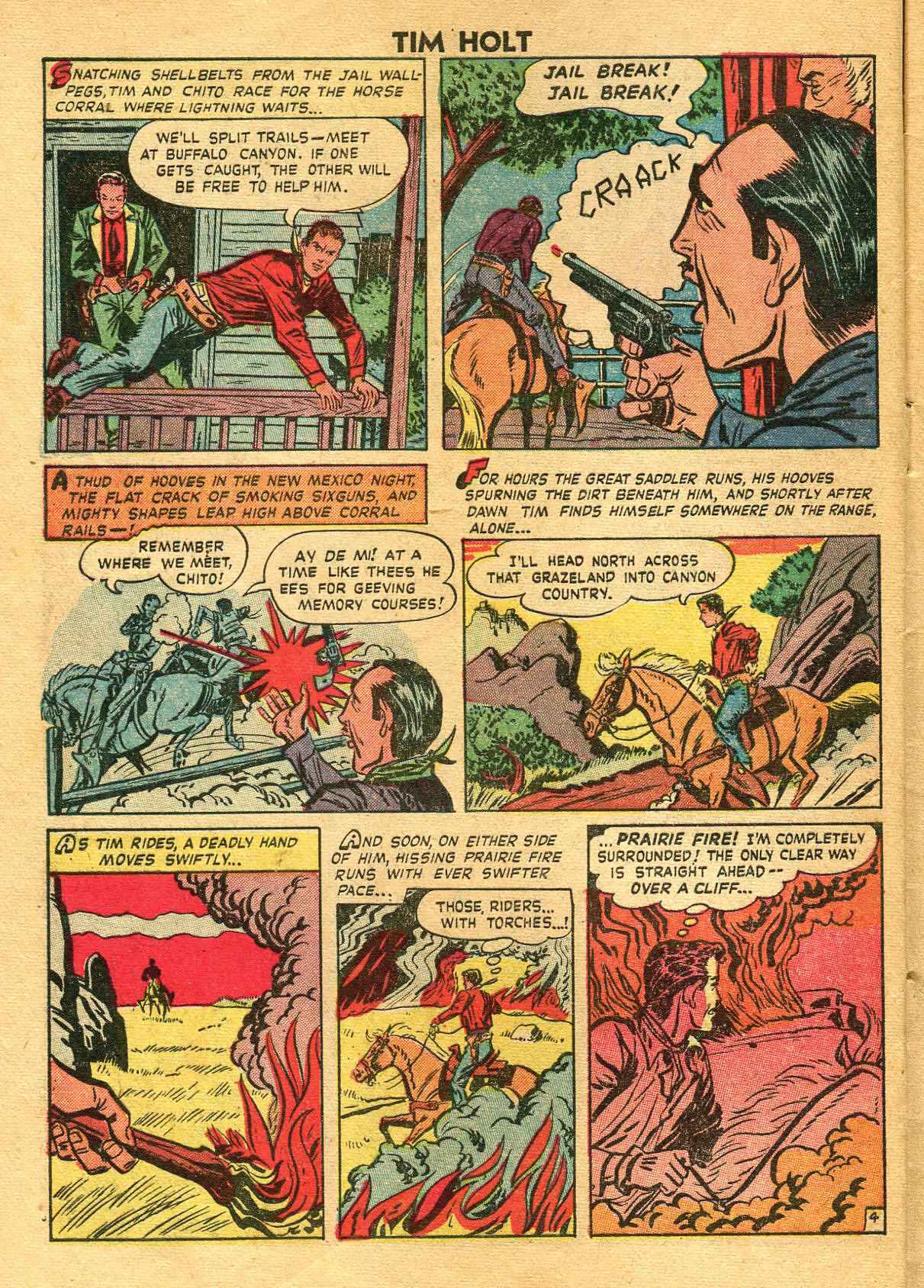 Read online Tim Holt comic -  Issue #11 - 6
