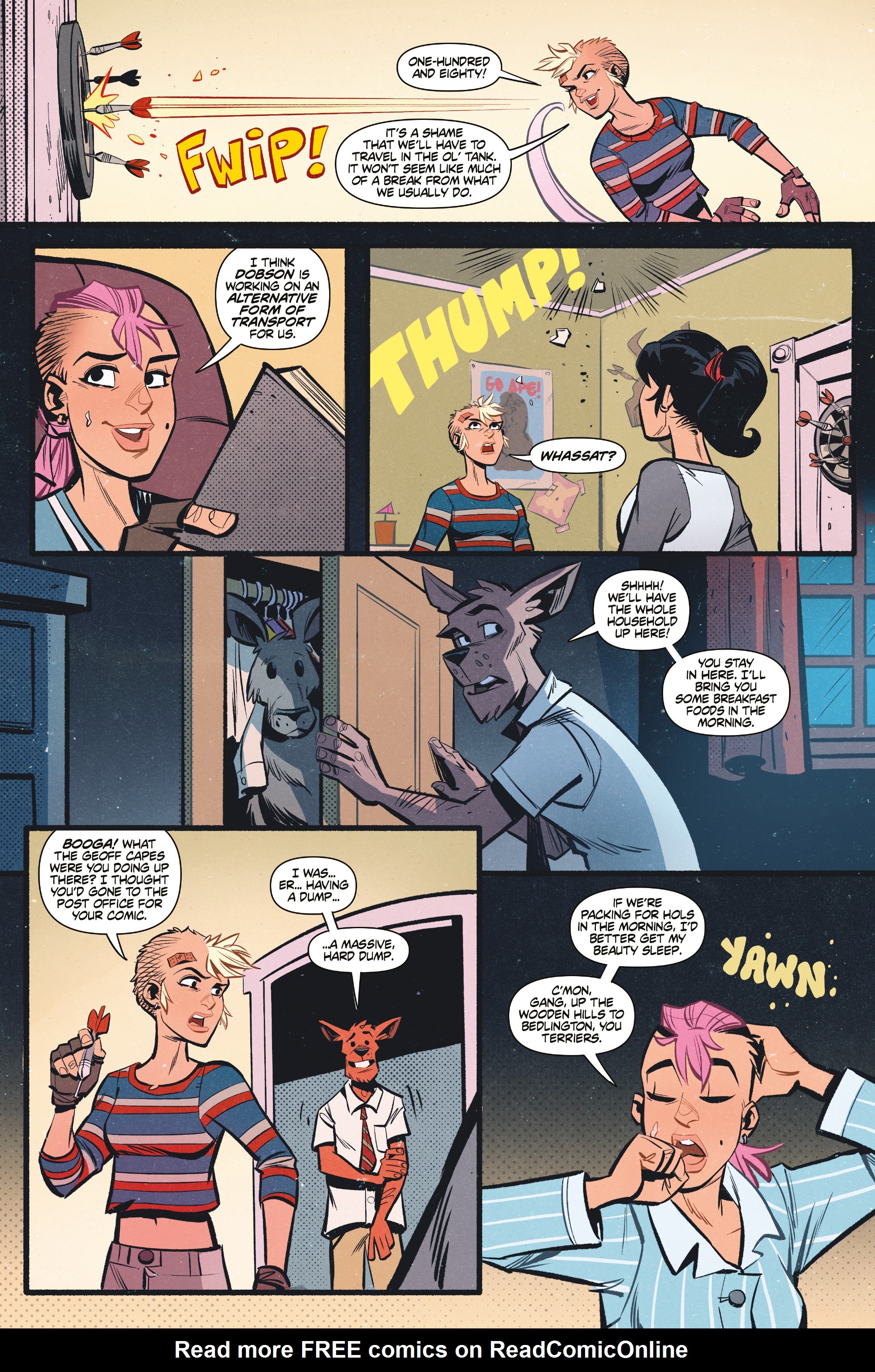 Read online Tank Girl Ongoing comic -  Issue #1 - 8