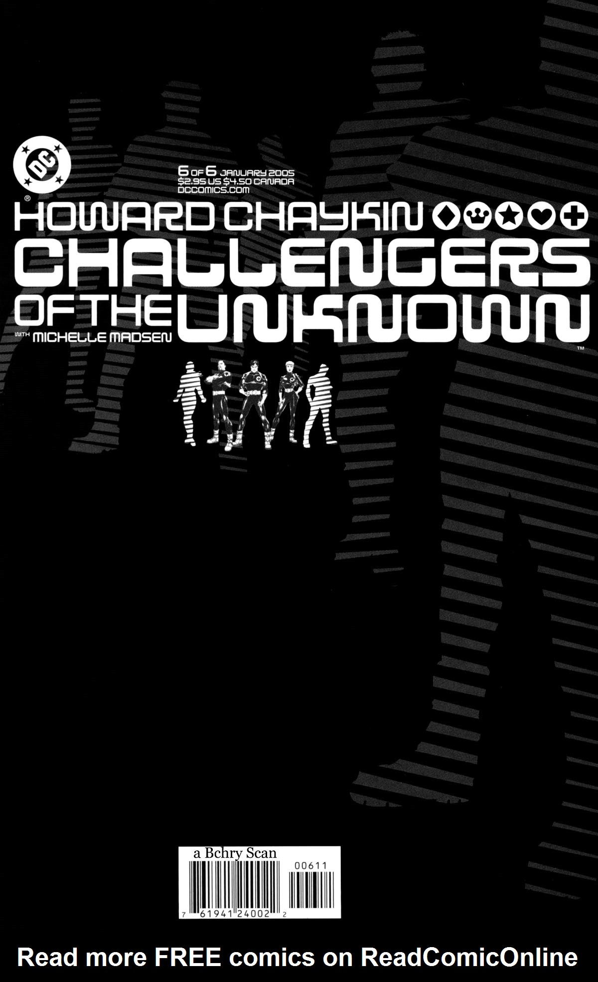 Read online Challengers of the Unknown (2004) comic -  Issue #6 - 1