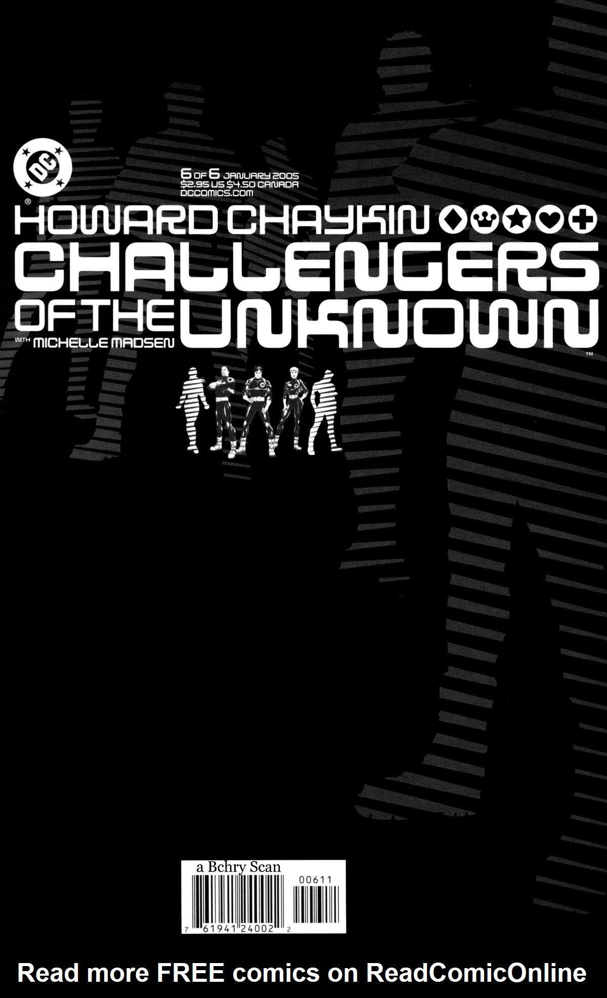 Read online Challengers of the Unknown (2004) comic -  Issue #6 - 1