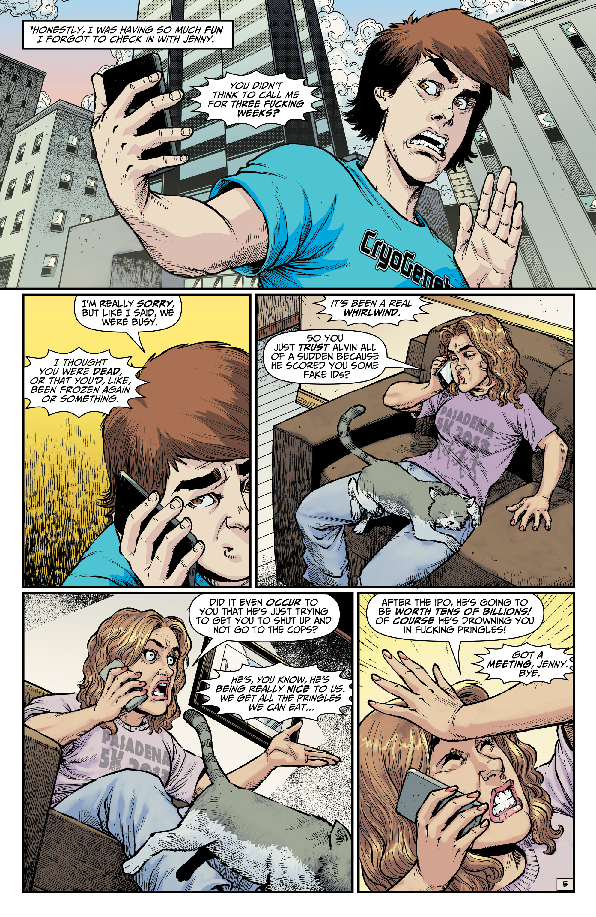 Read online Planet of the Nerds comic -  Issue #5 - 7