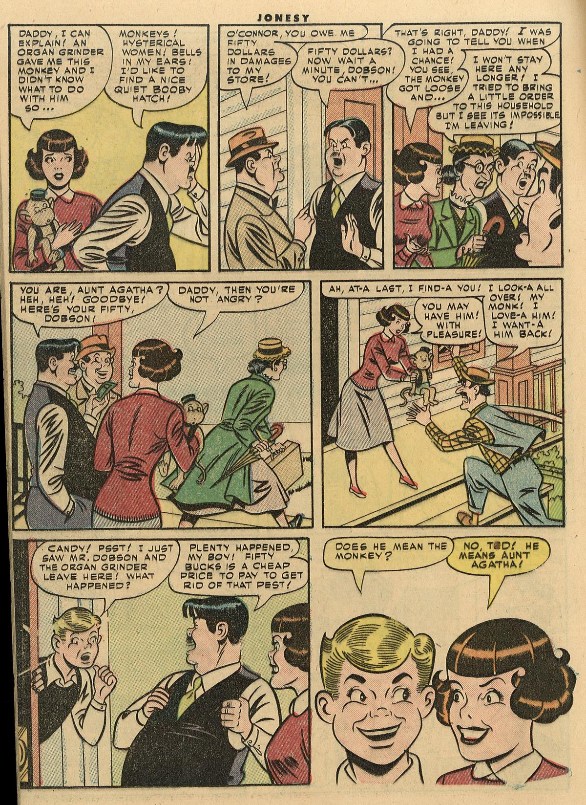 Read online Jonesy (1953) comic -  Issue #5 - 12