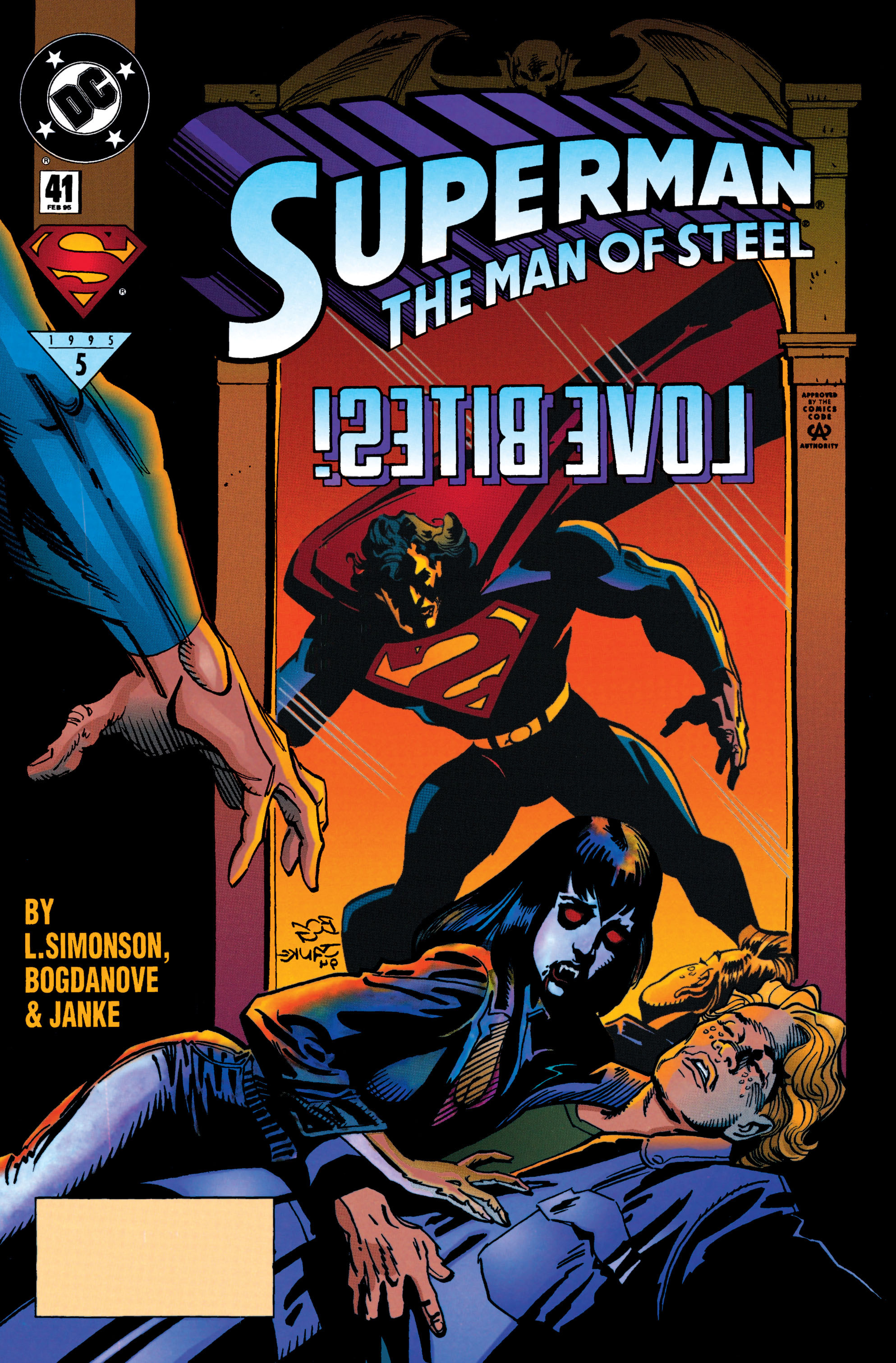 Read online Superman: The Man of Steel (1991) comic -  Issue #41 - 1