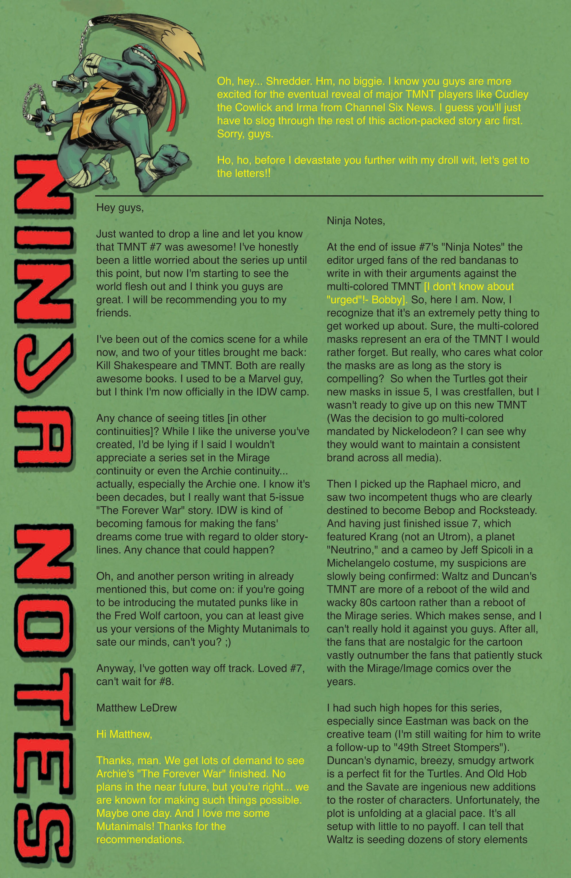 Read online Teenage Mutant Ninja Turtles (2011) comic -  Issue #9 - 28
