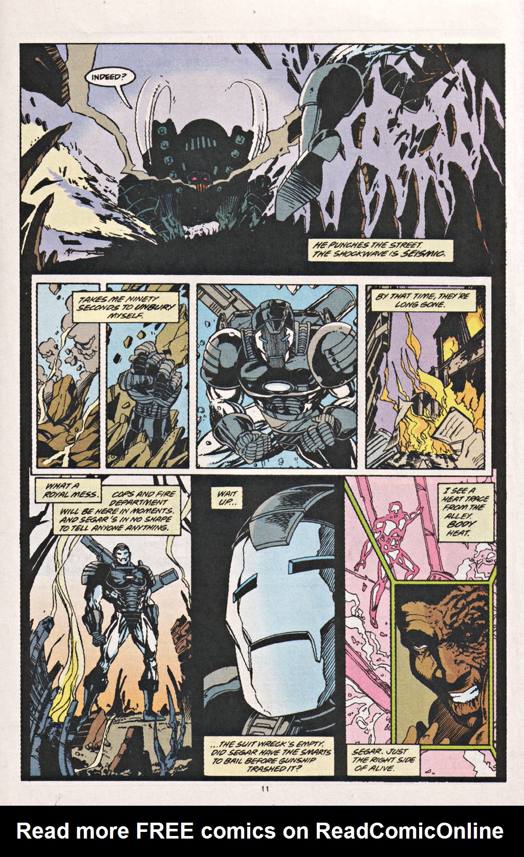 Read online War Machine (1994) comic -  Issue #13 - 8