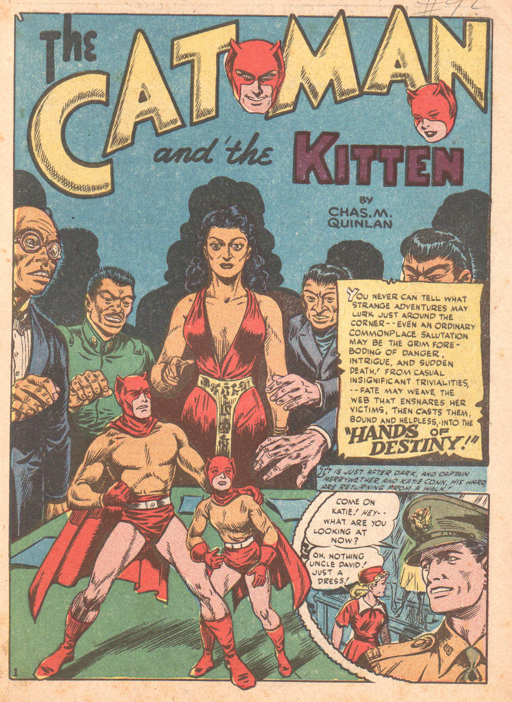 Read online Cat-Man Comics comic -  Issue #22 - 2