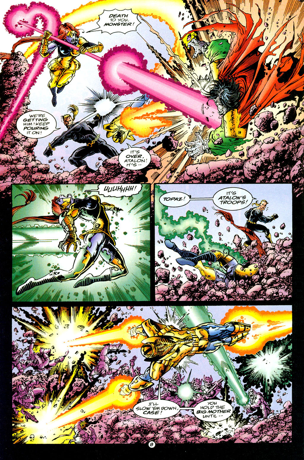Read online UltraForce (1994) comic -  Issue #6 - 8