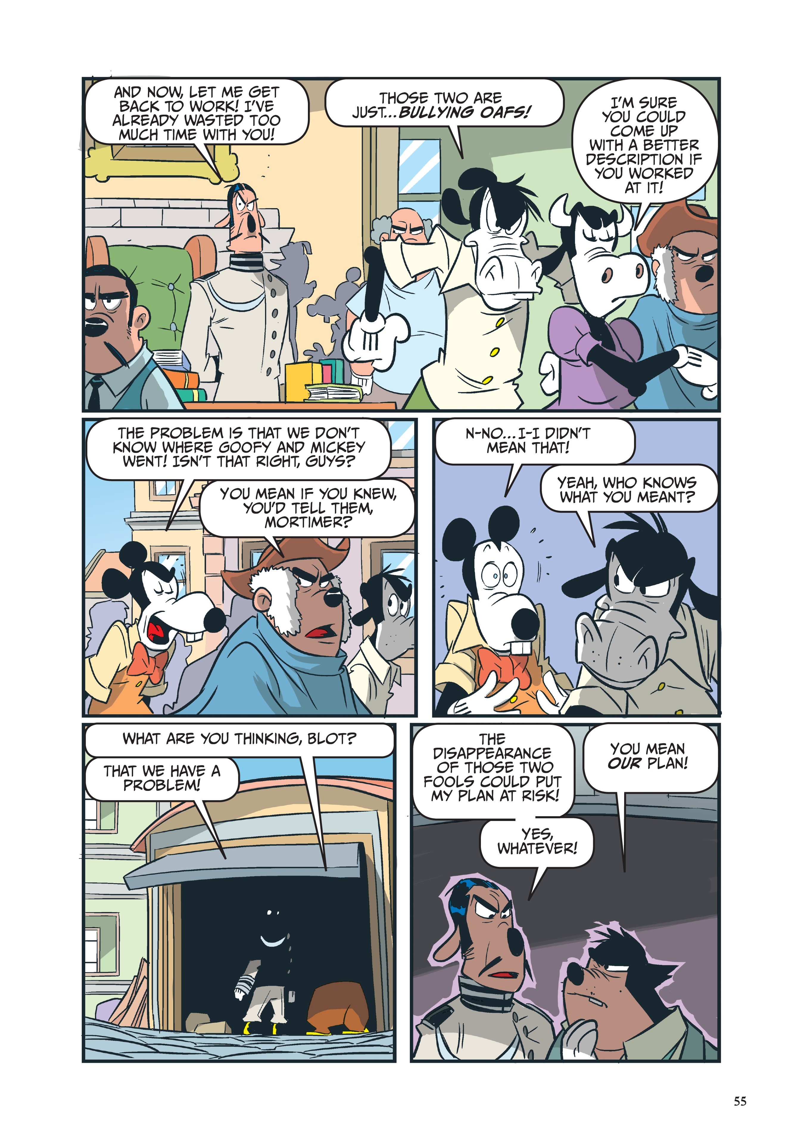 Read online Disney Don Quixote, Starring Goofy and Mickey Mouse comic -  Issue # TPB - 56