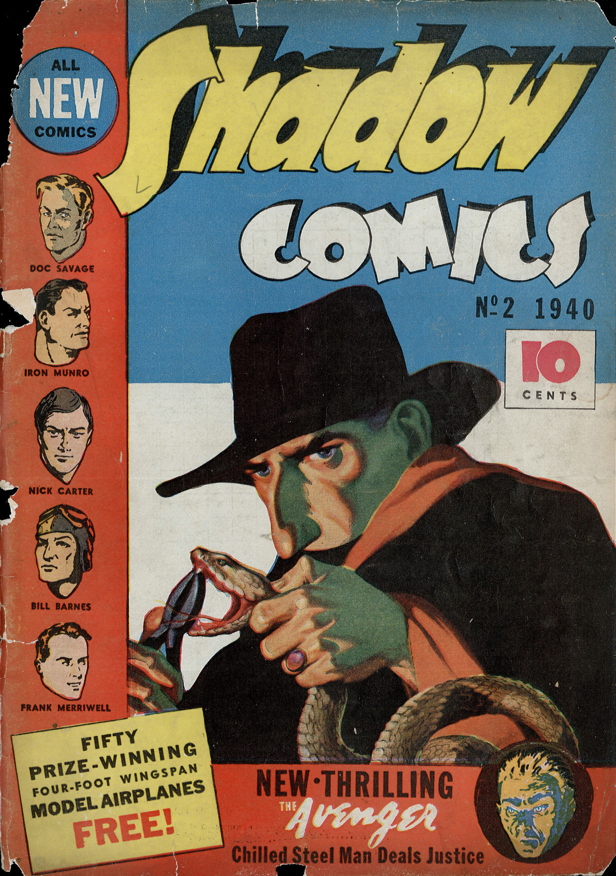 Read online Shadow Comics comic -  Issue #2 - 1
