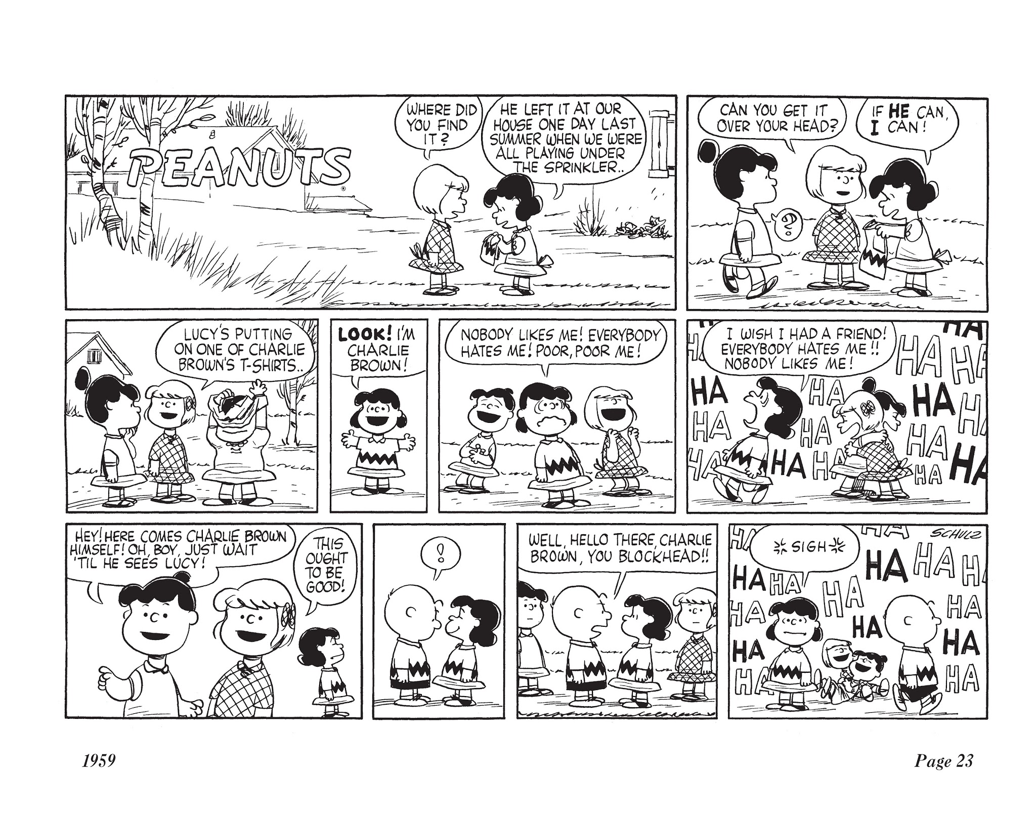 Read online The Complete Peanuts comic -  Issue # TPB 5 - 39