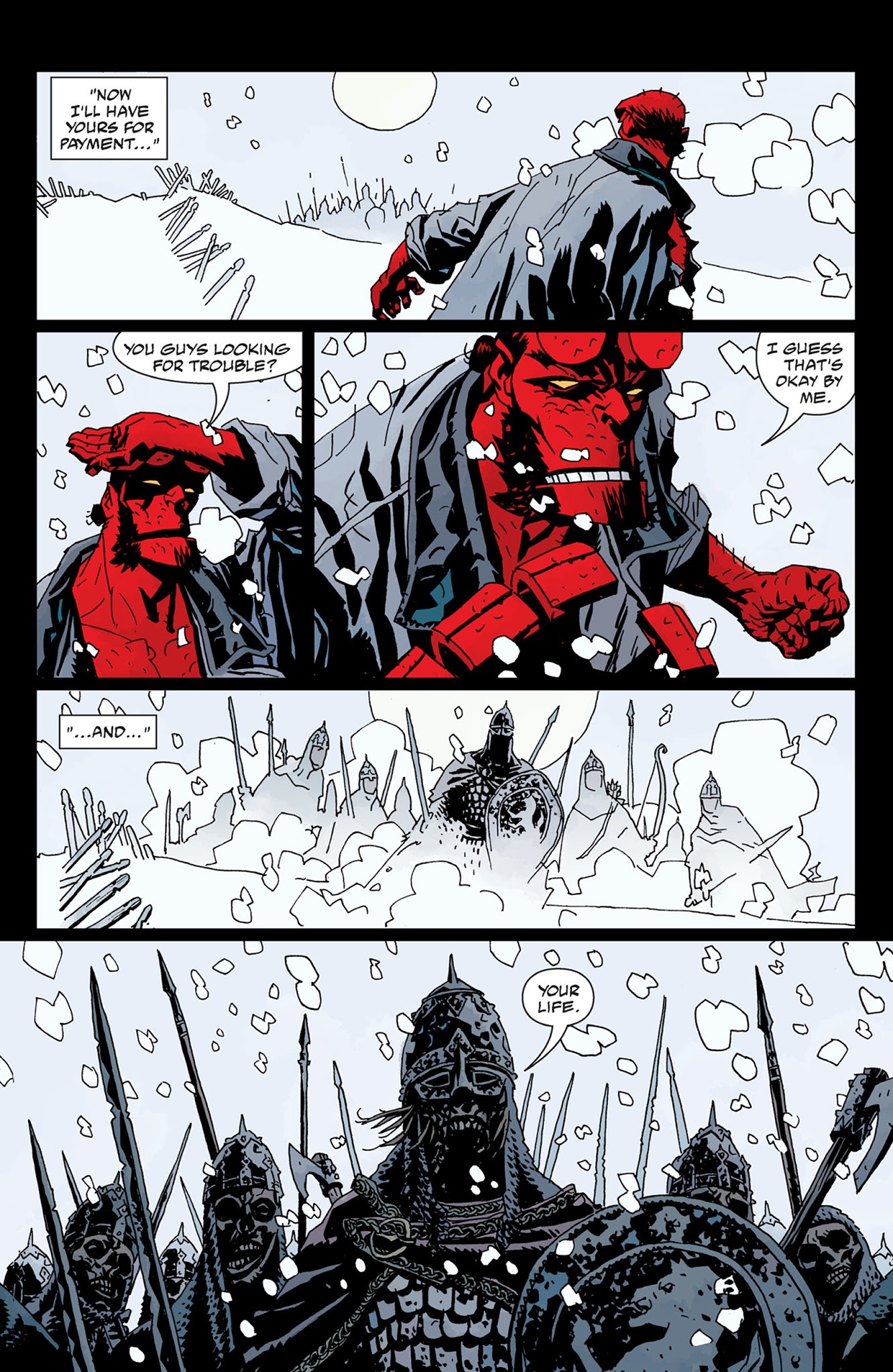 Read online Hellboy: Darkness Calls comic -  Issue # TPB - 59