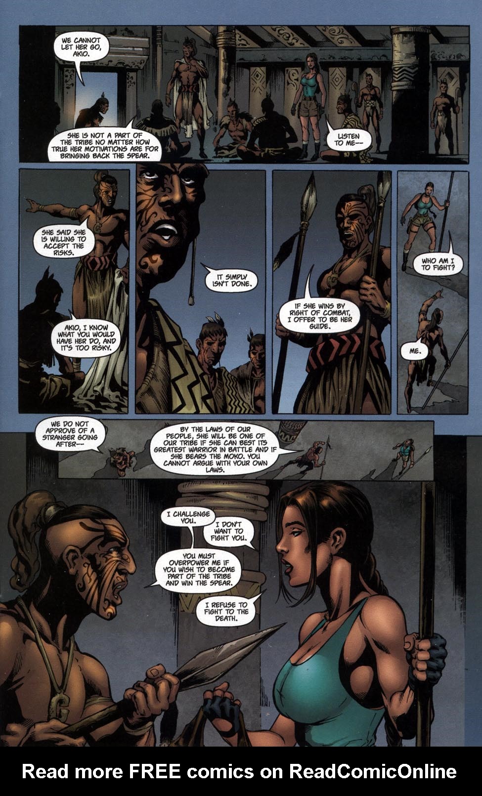 Read online Tomb Raider: Journeys comic -  Issue #9 - 10