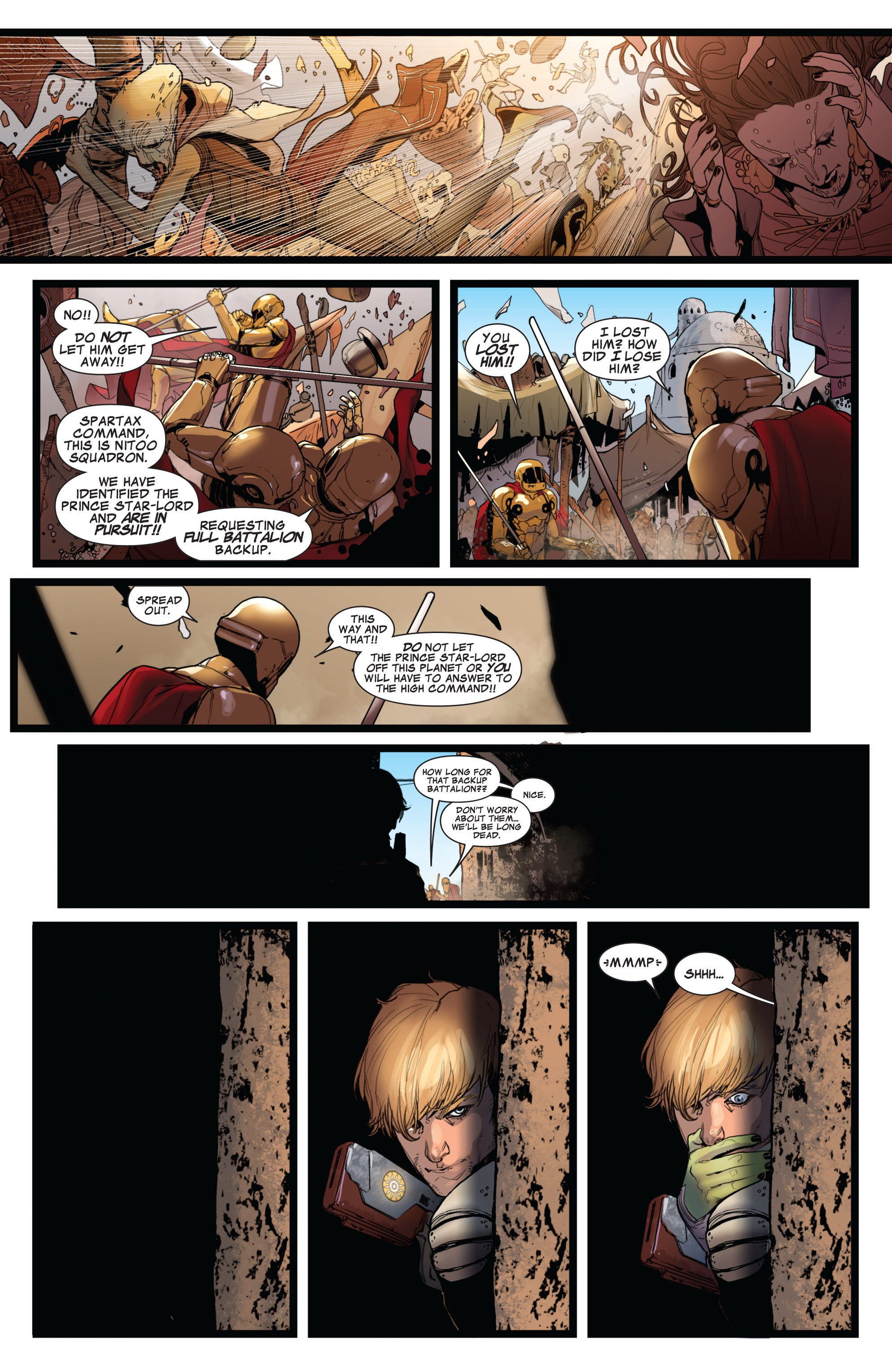 Read online Guardians of the Galaxy (2013) comic -  Issue #5 - 7