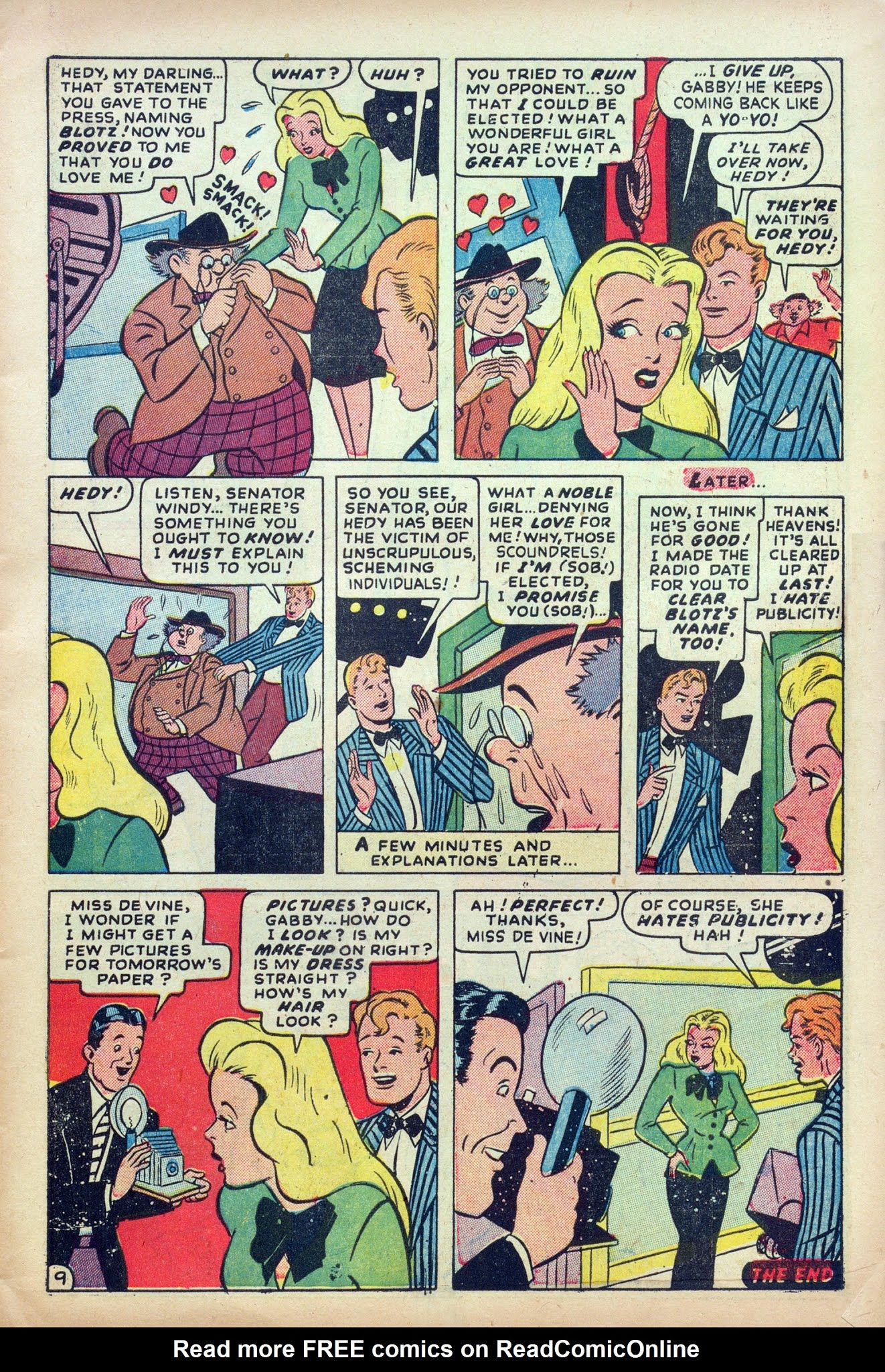 Read online Hedy De Vine Comics comic -  Issue #31 - 11