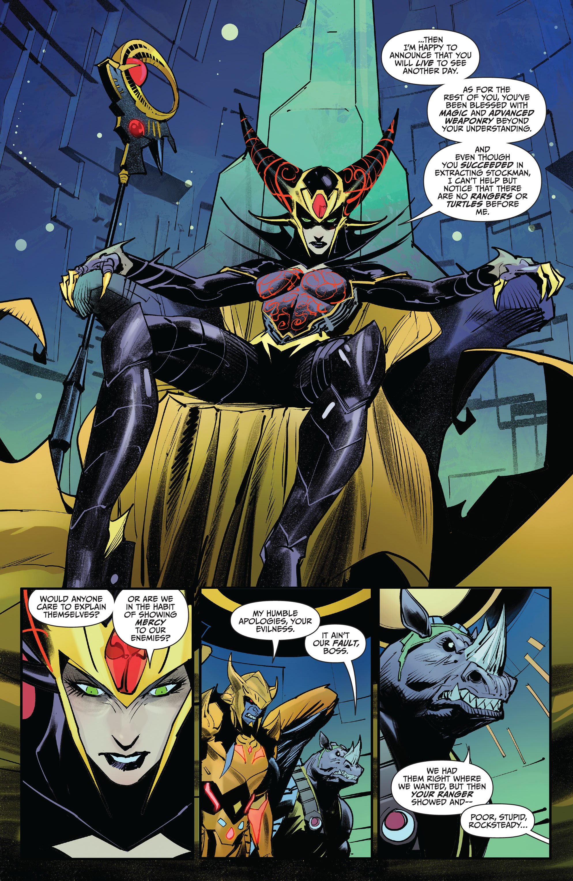 Read online Mighty Morphin Power Rangers/ Teenage Mutant Ninja Turtles II comic -  Issue #2 - 4
