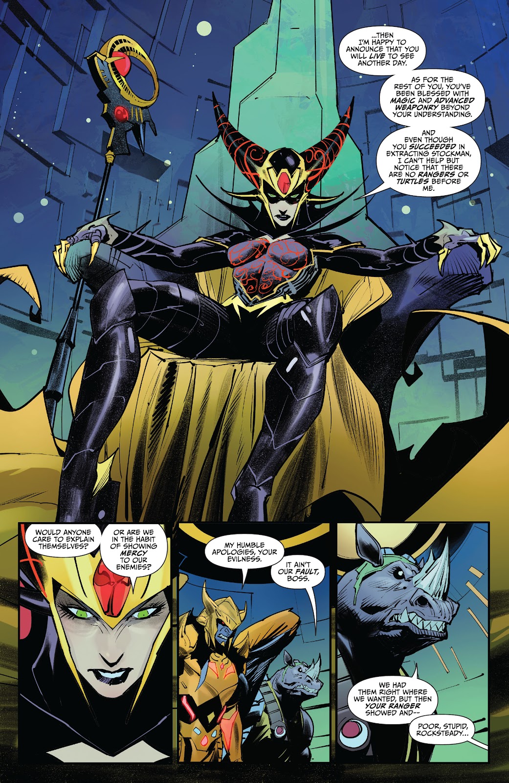 Mighty Morphin Power Rangers/ Teenage Mutant Ninja Turtles II issue 2 - Page 4