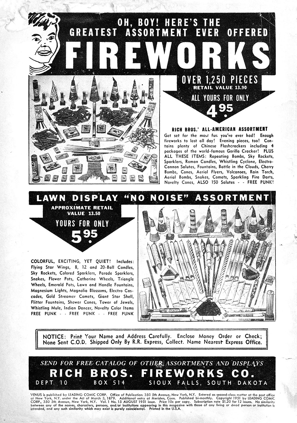 Read online Venus (1948) comic -  Issue #15 - 2