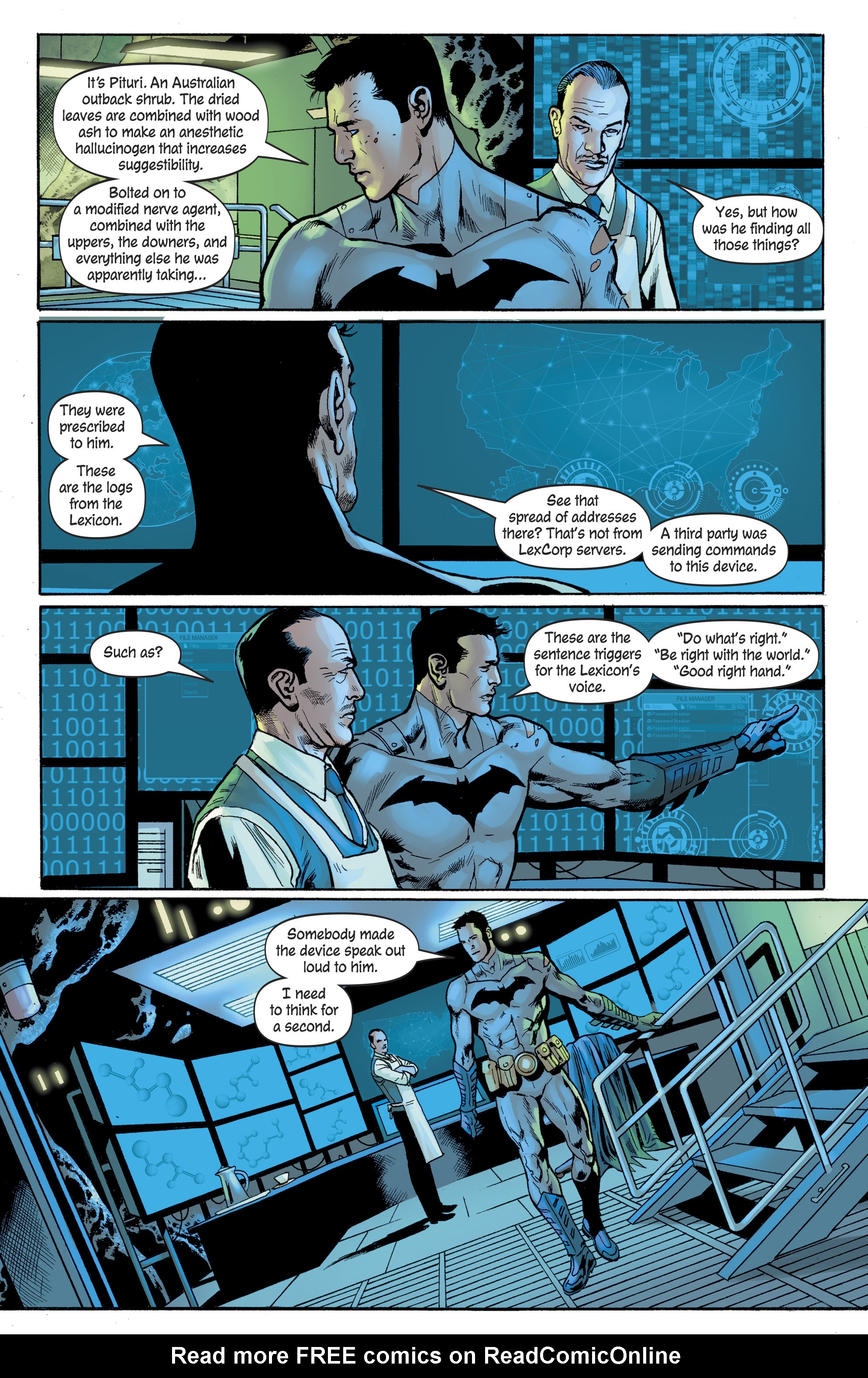Read online The Batman's Grave comic -  Issue #3 - 20