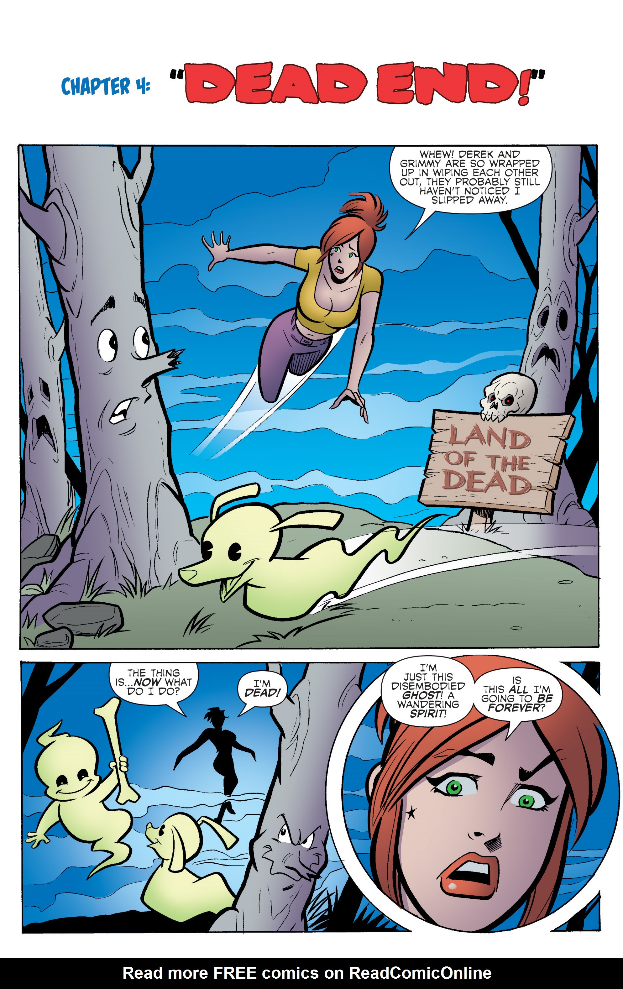 Read online Die Kitty Die! Heaven & Hell comic -  Issue #0 - 18