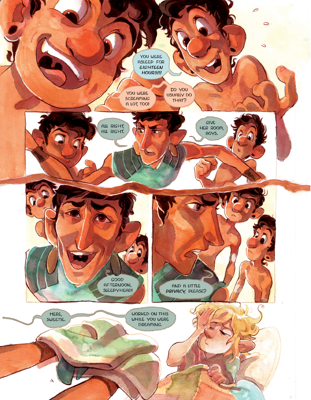 Read online Amelia Erroway: Castaway Commander comic -  Issue # TPB (Part 1) - 73
