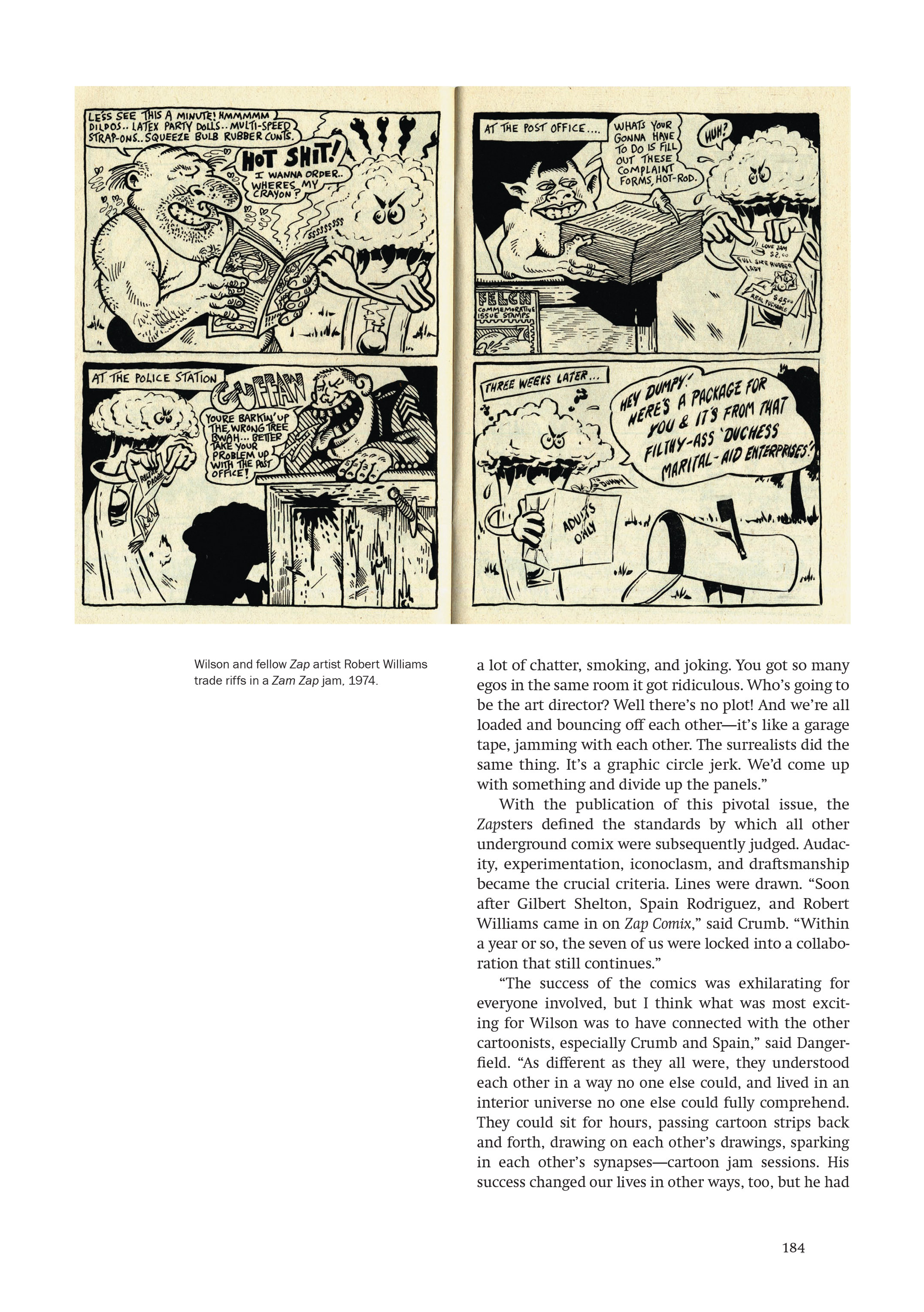 Read online The Mythology of S. Clay Wilson comic -  Issue # Pirates in the Heartland (Part 2) - 76