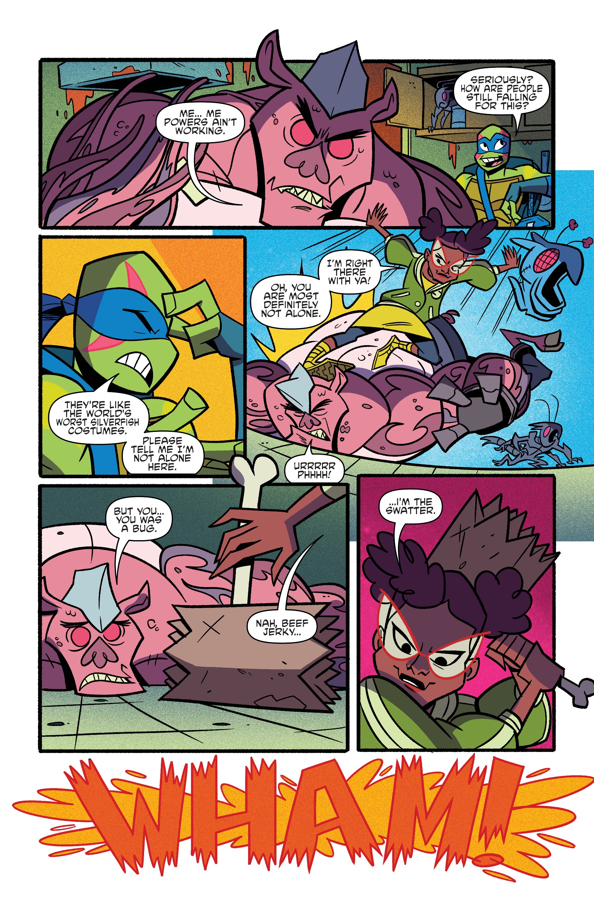 Read online Rise of the Teenage Mutant Ninja Turtles comic -  Issue #4 - 18
