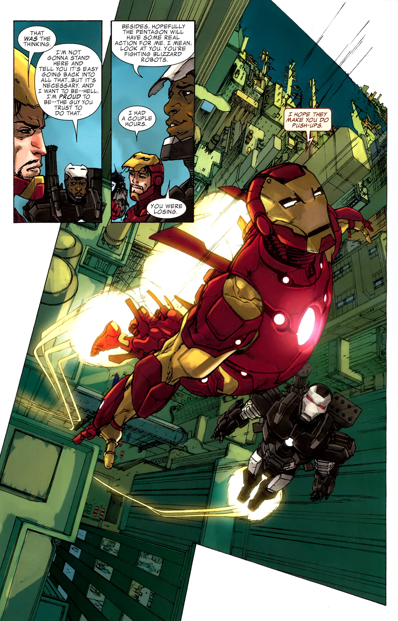 Read online Iron Man 2.0 comic -  Issue #1 - 11