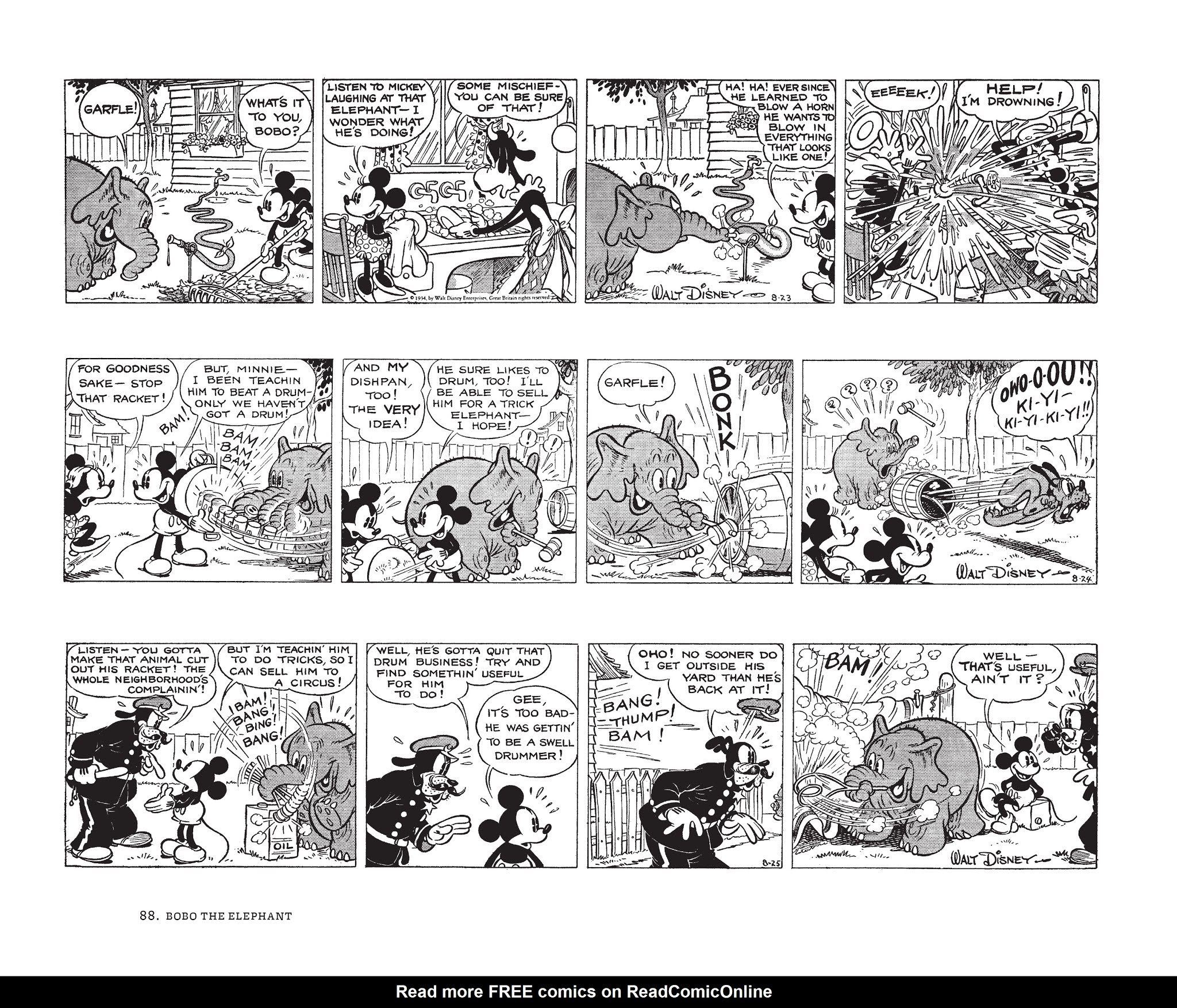Read online Walt Disney's Mickey Mouse by Floyd Gottfredson comic -  Issue # TPB 3 (Part 1) - 88