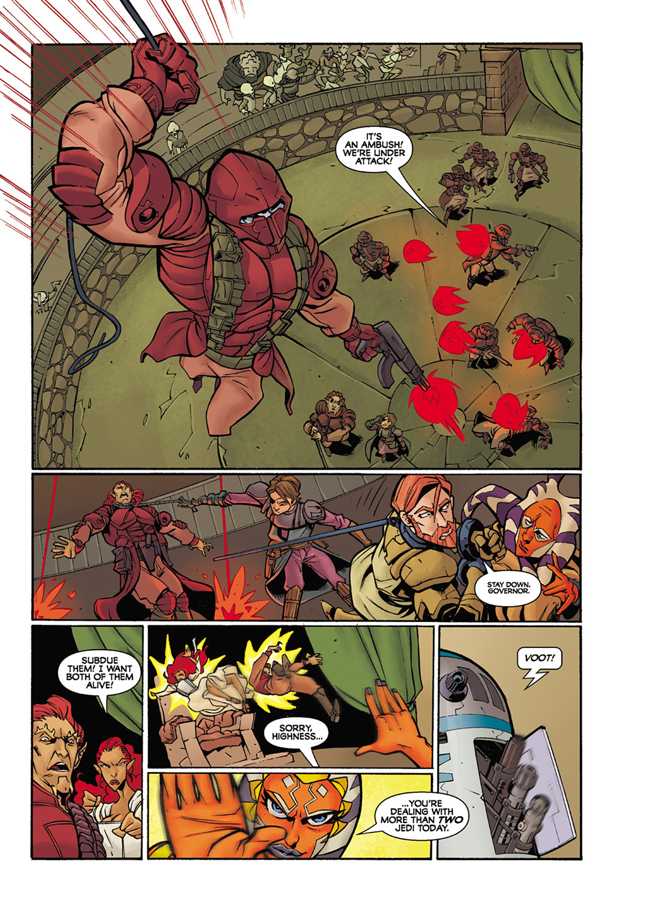 Read online Star Wars: The Clone Wars comic -  Issue #4 - 14