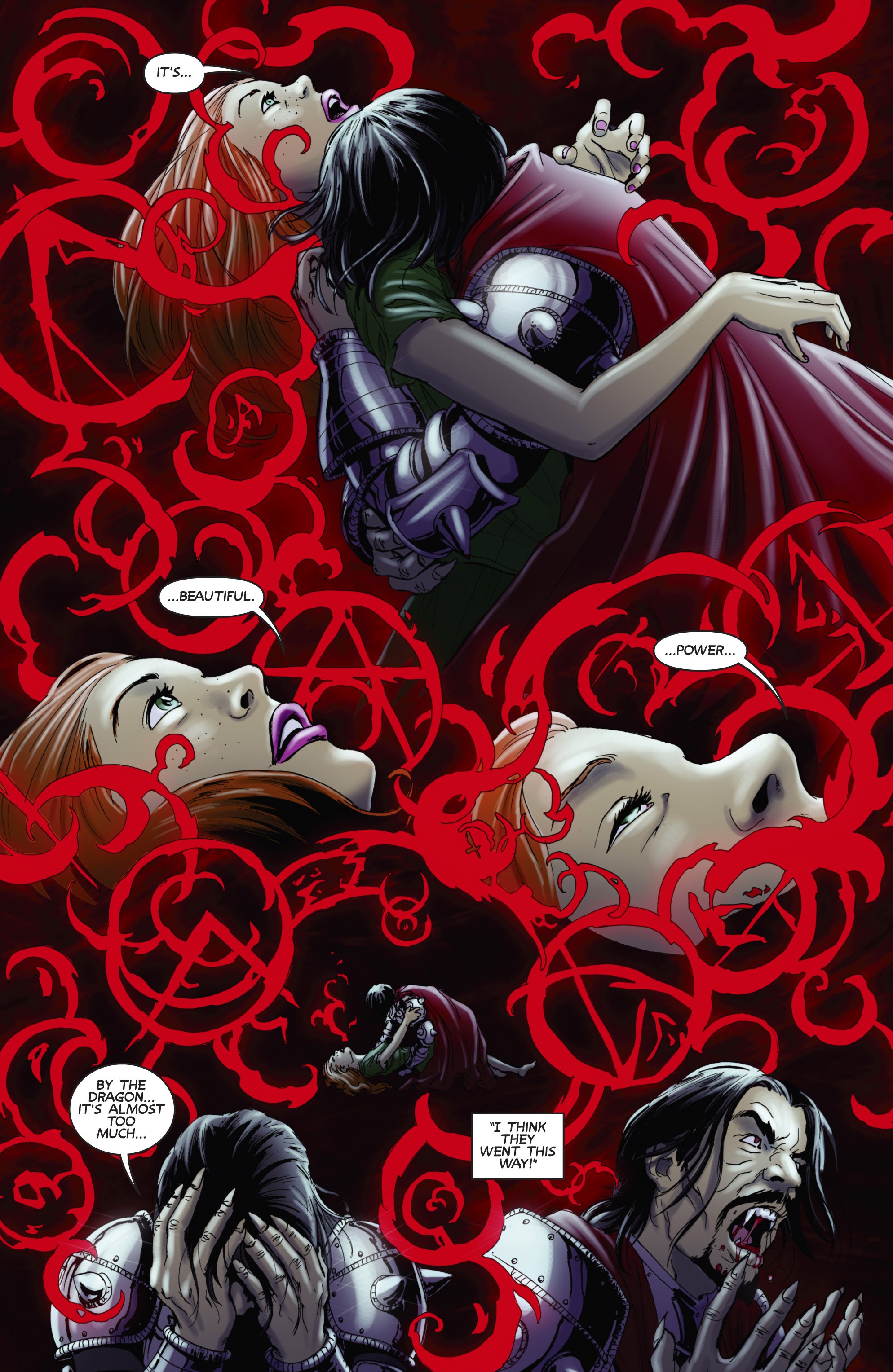Read online Blood Queen Vs. Dracula comic -  Issue #1 - 21