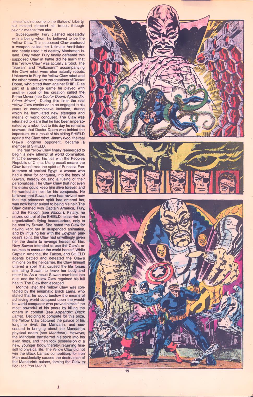 Read online The Official Handbook of the Marvel Universe Deluxe Edition comic -  Issue #15 - 21