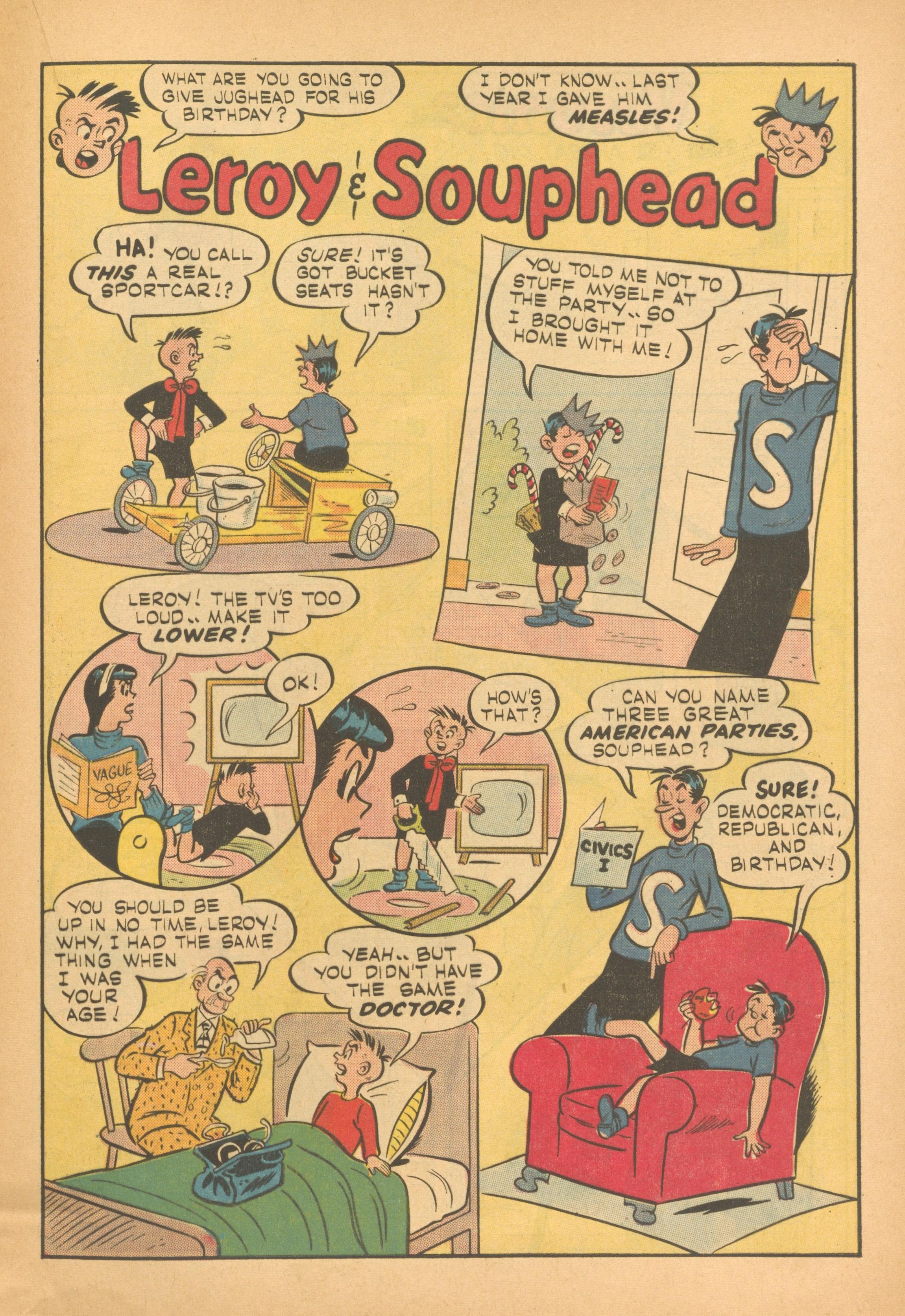 Read online Archie's Joke Book Magazine comic -  Issue #55 - 21