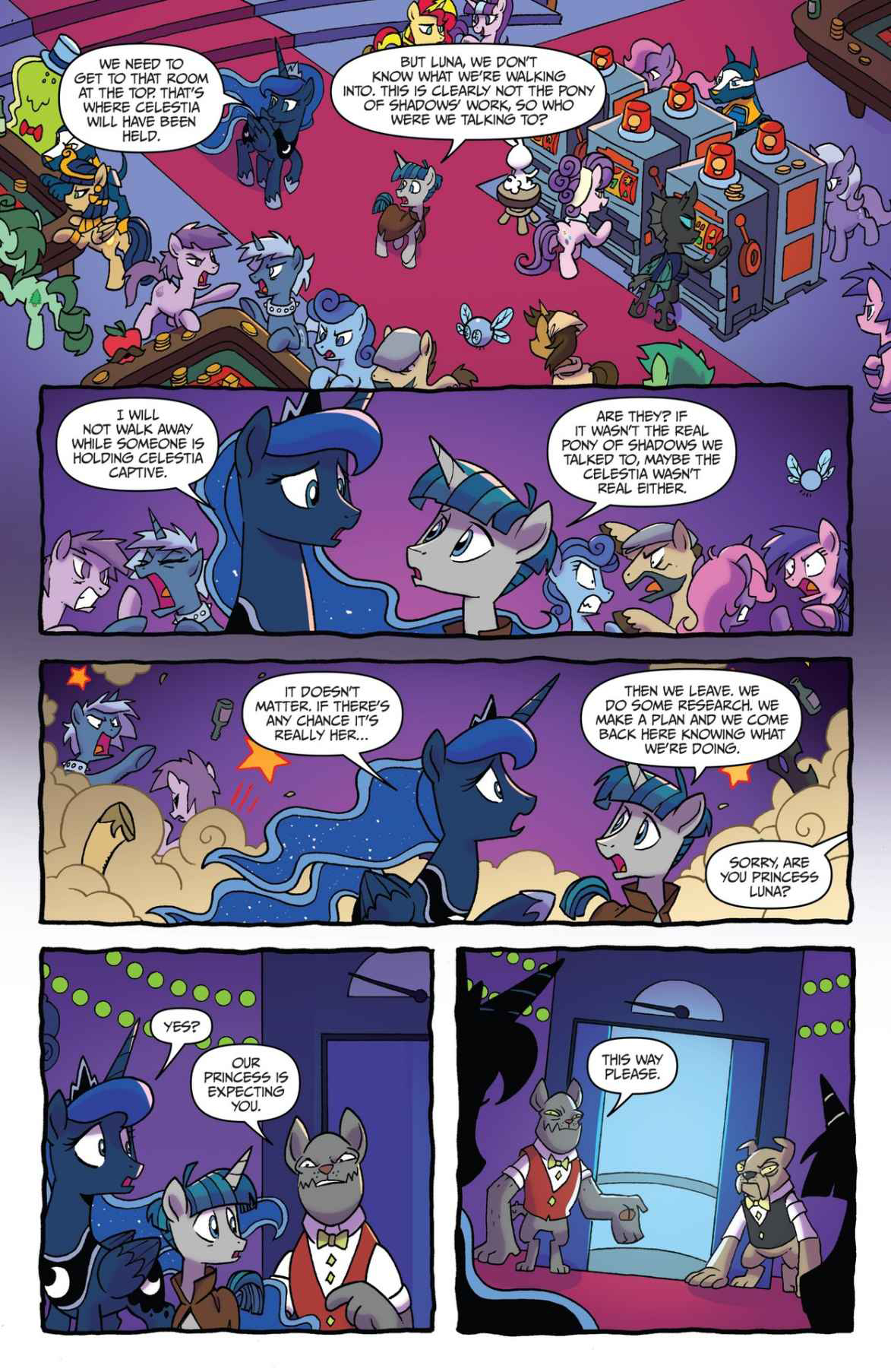 Read online My Little Pony: Nightmare Knights comic -  Issue #1 - 15