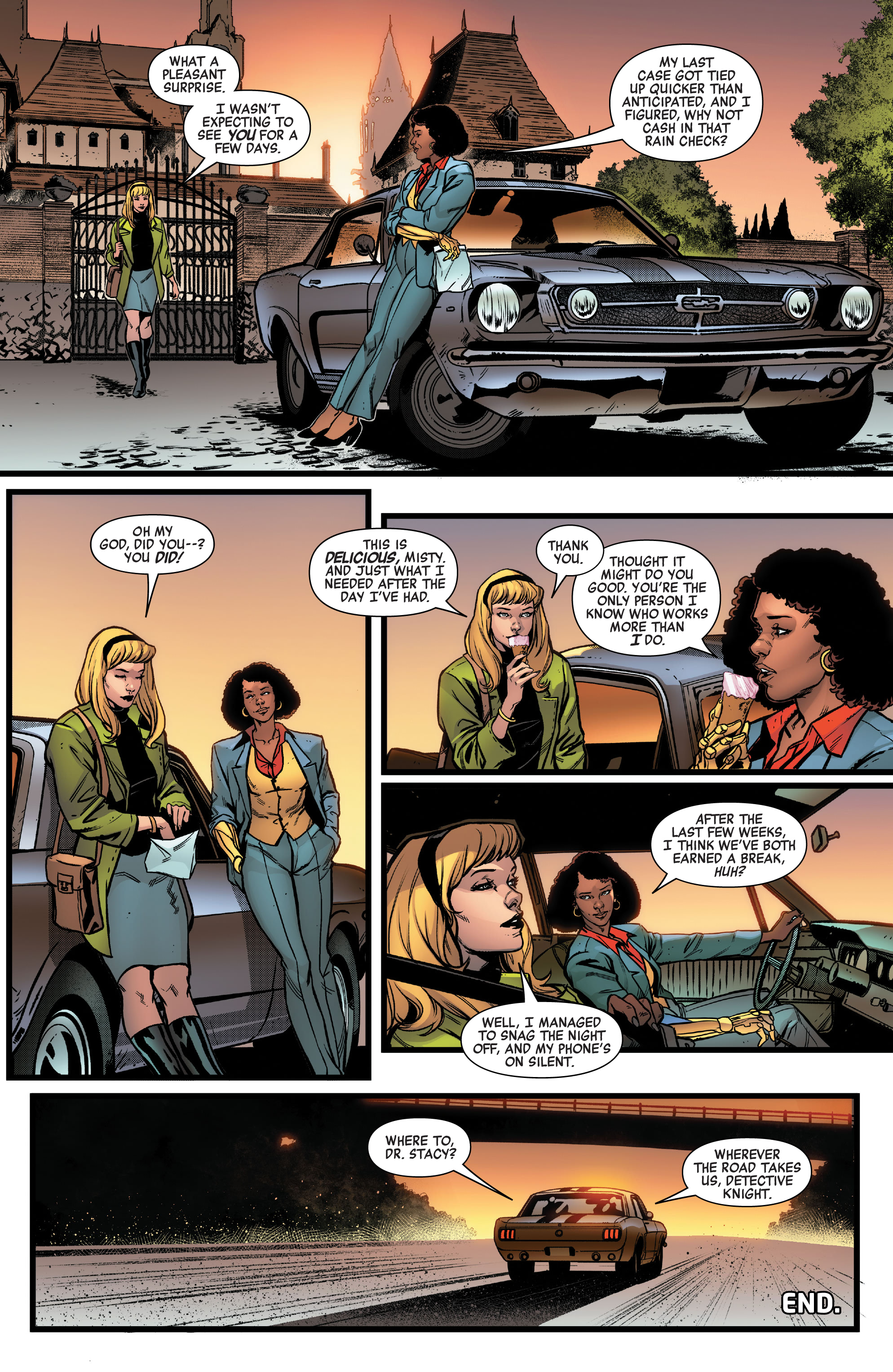 Read online Heroes Reborn: One-Shots comic -  Issue # Night-Gwen - 31